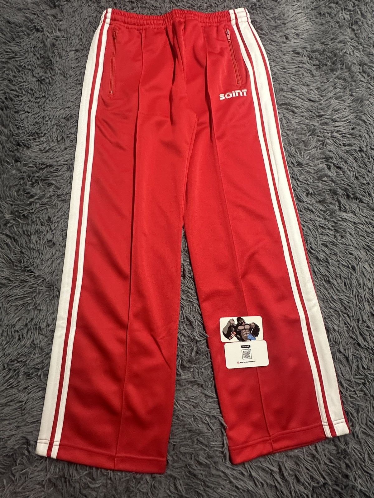 Saint Michael SAINT M×××××× SAINT TRACK PANTS Size US 32 / EU 48 - 2 Thumbnail