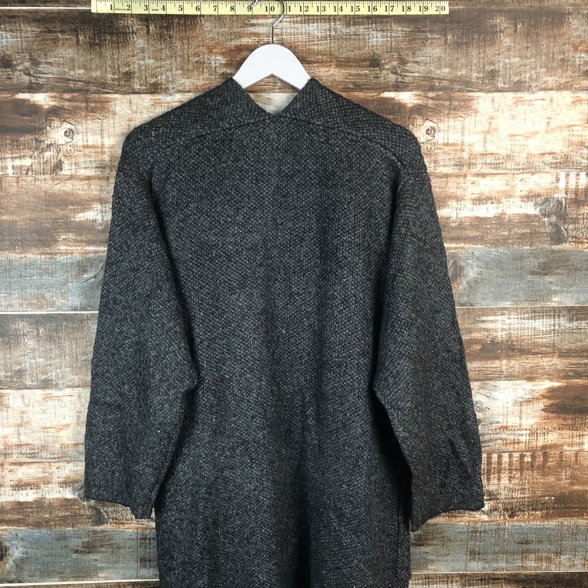 Homespun Knitwear Uniqlo Grey long Cardigan Knitwear #A2275 Size US S / EU 44-46 / 1 - 15 Thumbnail