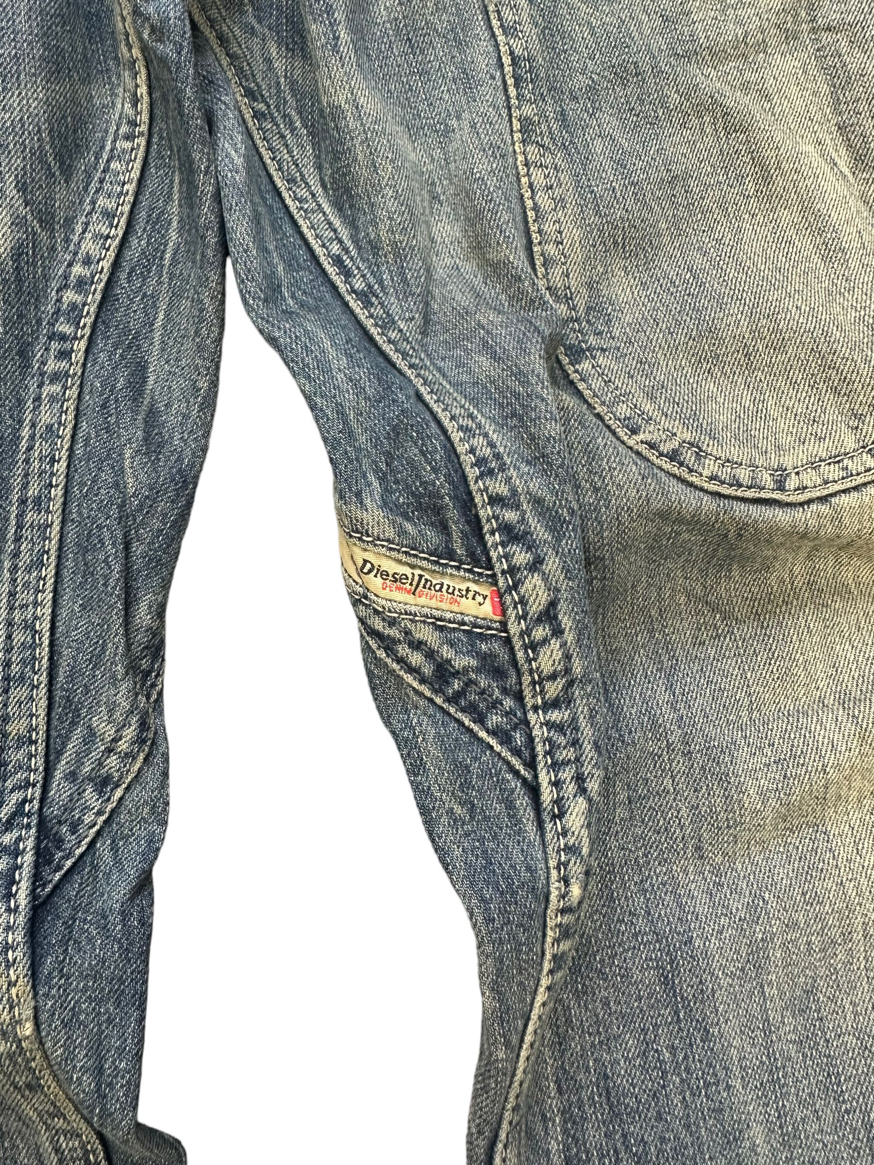 Diesel DIESEL FLAGIX CARPENTER CARGO DENIM PANT #7919-190 Size US 34 / EU 50 - 5 Thumbnail