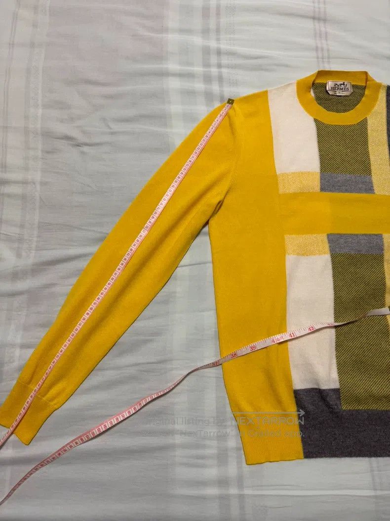 Hermes Hermes Cashmere sweater 100% goat cashmere Size US S / EU 44-46 / 1 - 6 Thumbnail