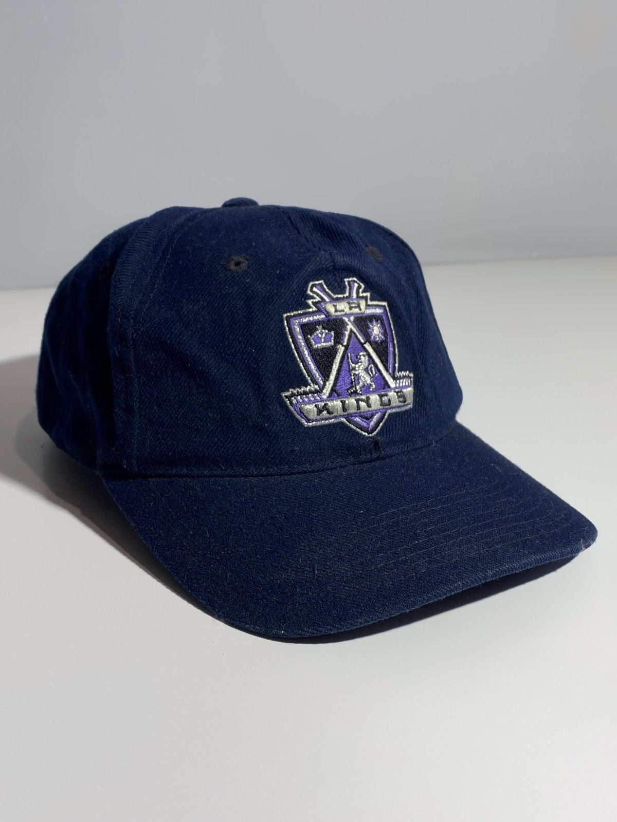 Sports Specialties Vintage LA Kings Plain Logo Hat Cap NHL Sports Specialties Size ONE SIZE - 2 Thumbnail