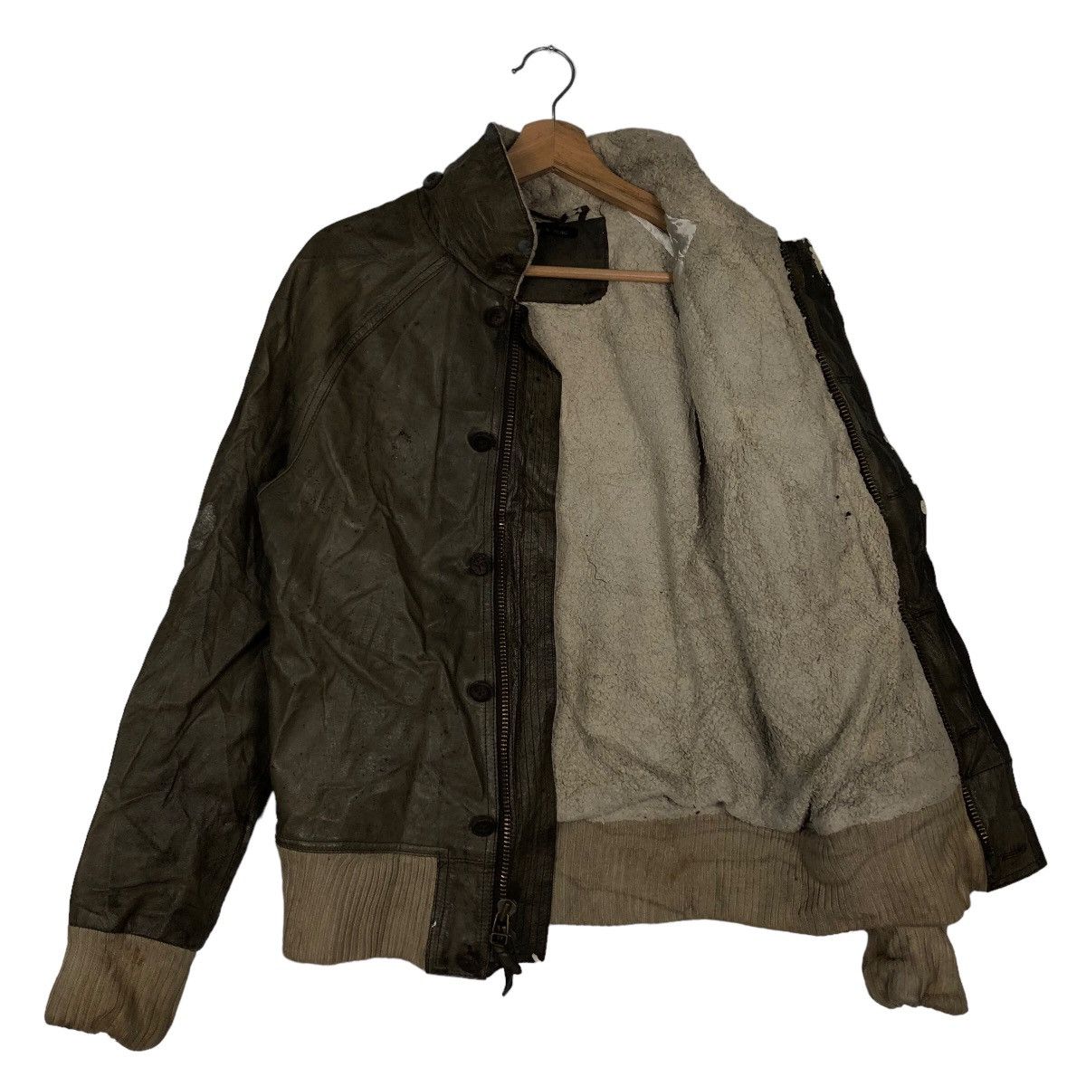 Japanese Brand 🔥90’s Biker Leather Jacket Christian Peau Size US M / EU 48-50 / 2 - 8 Thumbnail