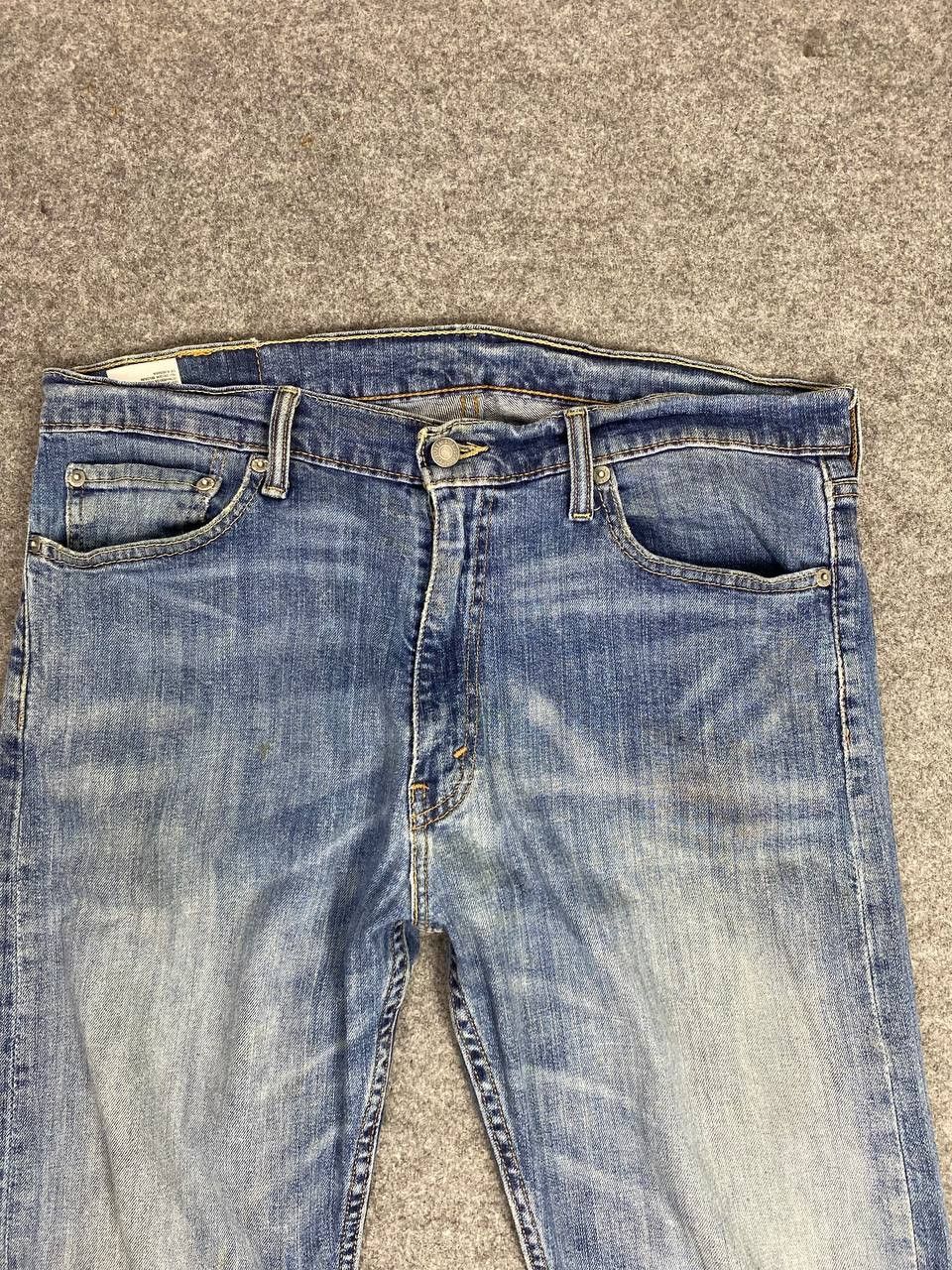 Levi's levis 513 slim straight distressed denim Size US 36 / EU 52 - 9 Thumbnail
