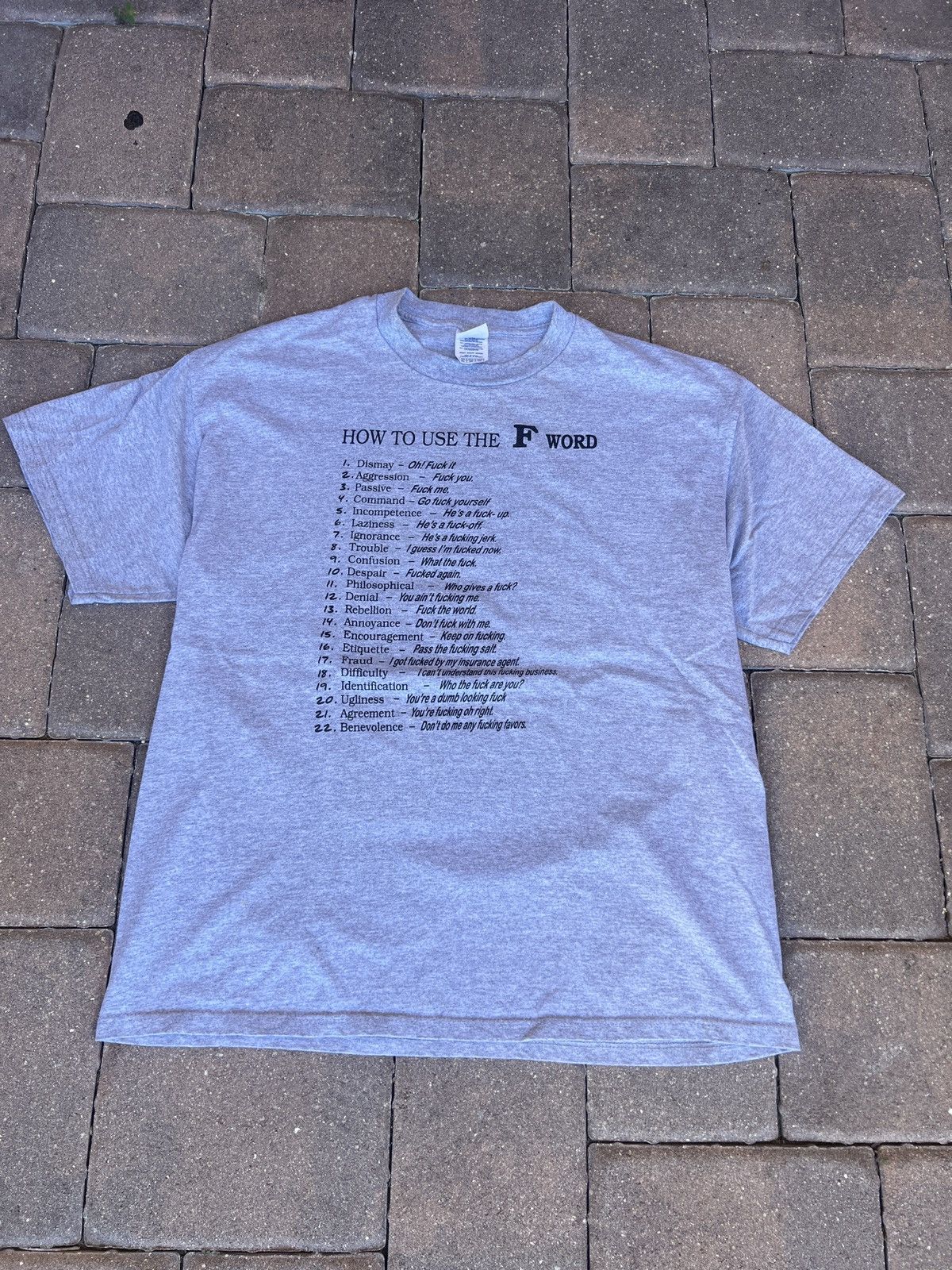 Other Vintage Y2K Funny Graphic T-Shirt XL Size US XL / EU 56 / 4 - 1 Thumbnail