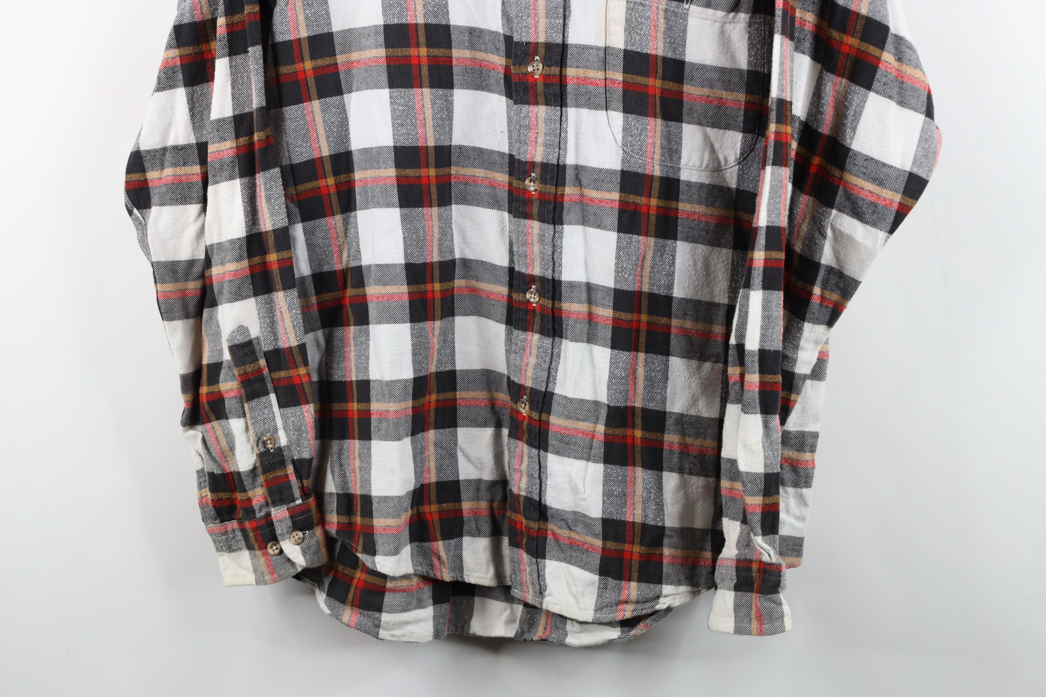 Vintage Vintage 90s Streetwear Flannel Collared Button Down Shirt Size US M / EU 48-50 / 2 - 3 Thumbnail