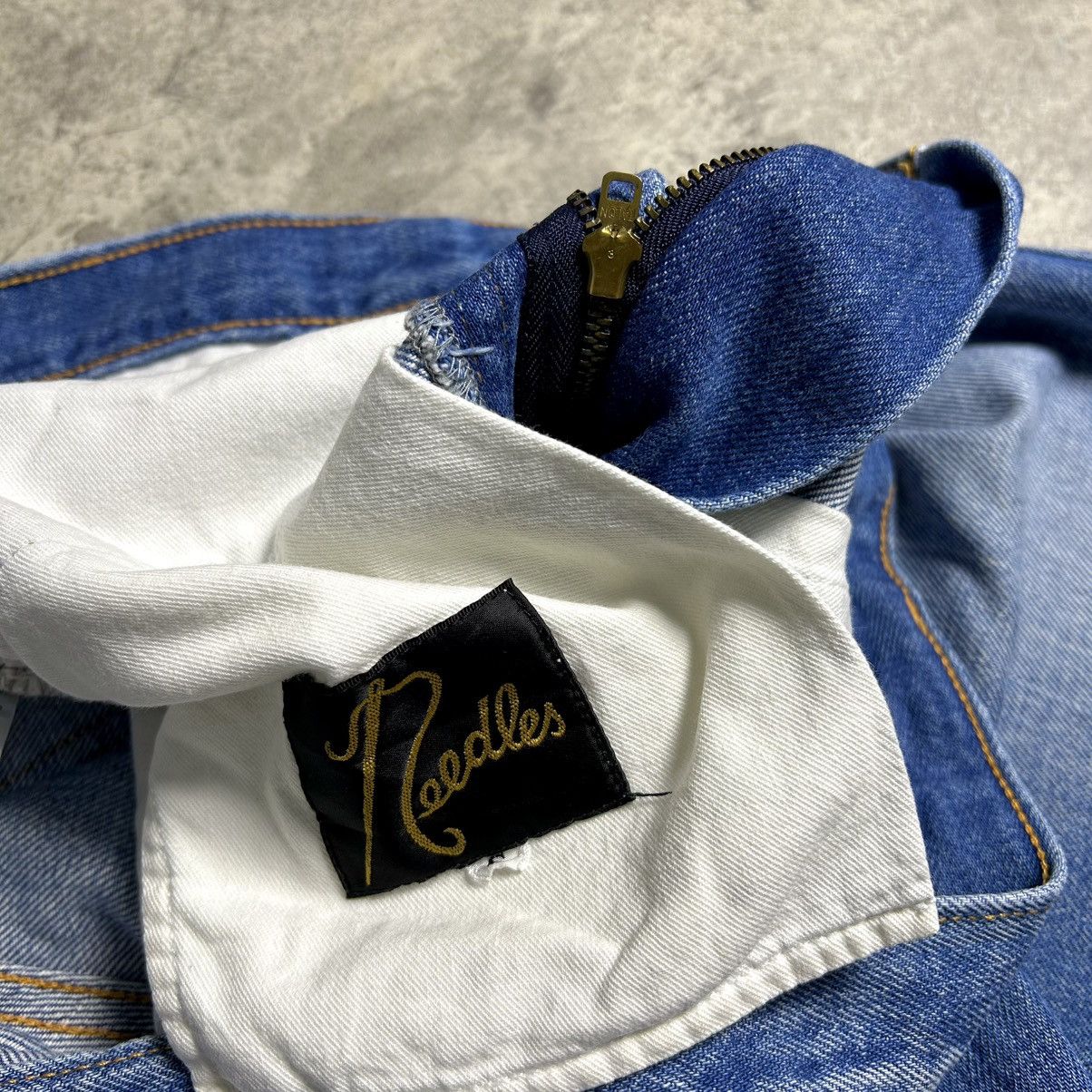 Needles Jeans Pants Needles Loose Fit Blue Wash Size US 32 / EU 48 - 6 Thumbnail