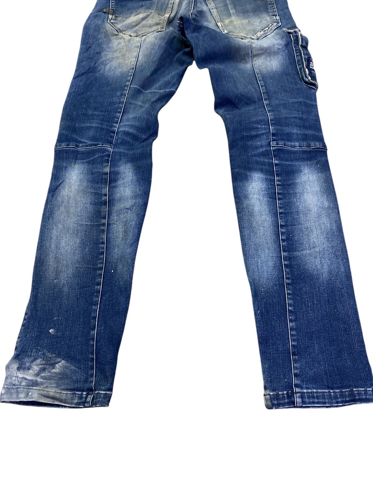 FRONTEER × Japanese Brand I.Z Fronteer Workwear Heavy Cargo Denim Size US 31 - 15 Thumbnail