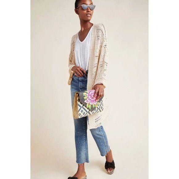Other Akemi + Kim Carolina Duster Kimono Open-Weave Size ONE SIZE - 4 Thumbnail