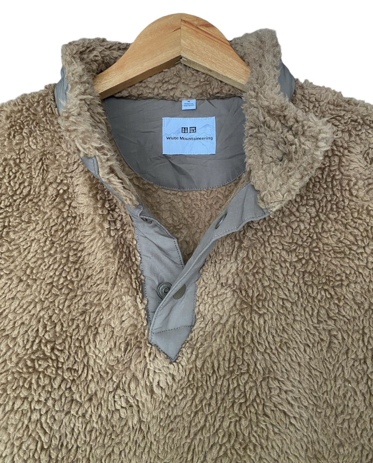 Uniqlo × White Mountaineering UNIQLO x WHITE MOUNTAINEERING Deep Pile Fleece Jacket Size US M / EU 48-50 / 2 - 15 Thumbnail