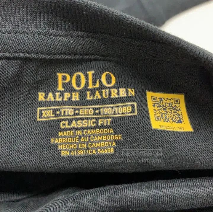 Polo Ralph Lauren Polo Ralph Lauren Men's Black Long. Size US XXL / EU 58 / 5 - 2 Thumbnail