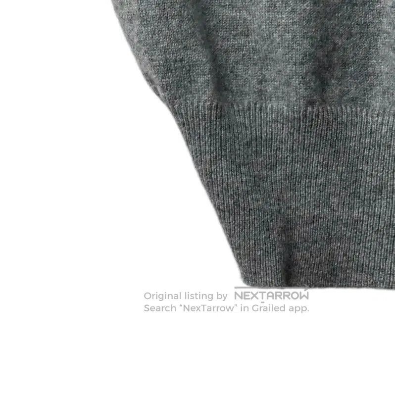 Louis Vuitton Louis Vuitton Grey Cotton Blend Women's Sweater . Size S / US 4 / IT 40 - 7 Thumbnail