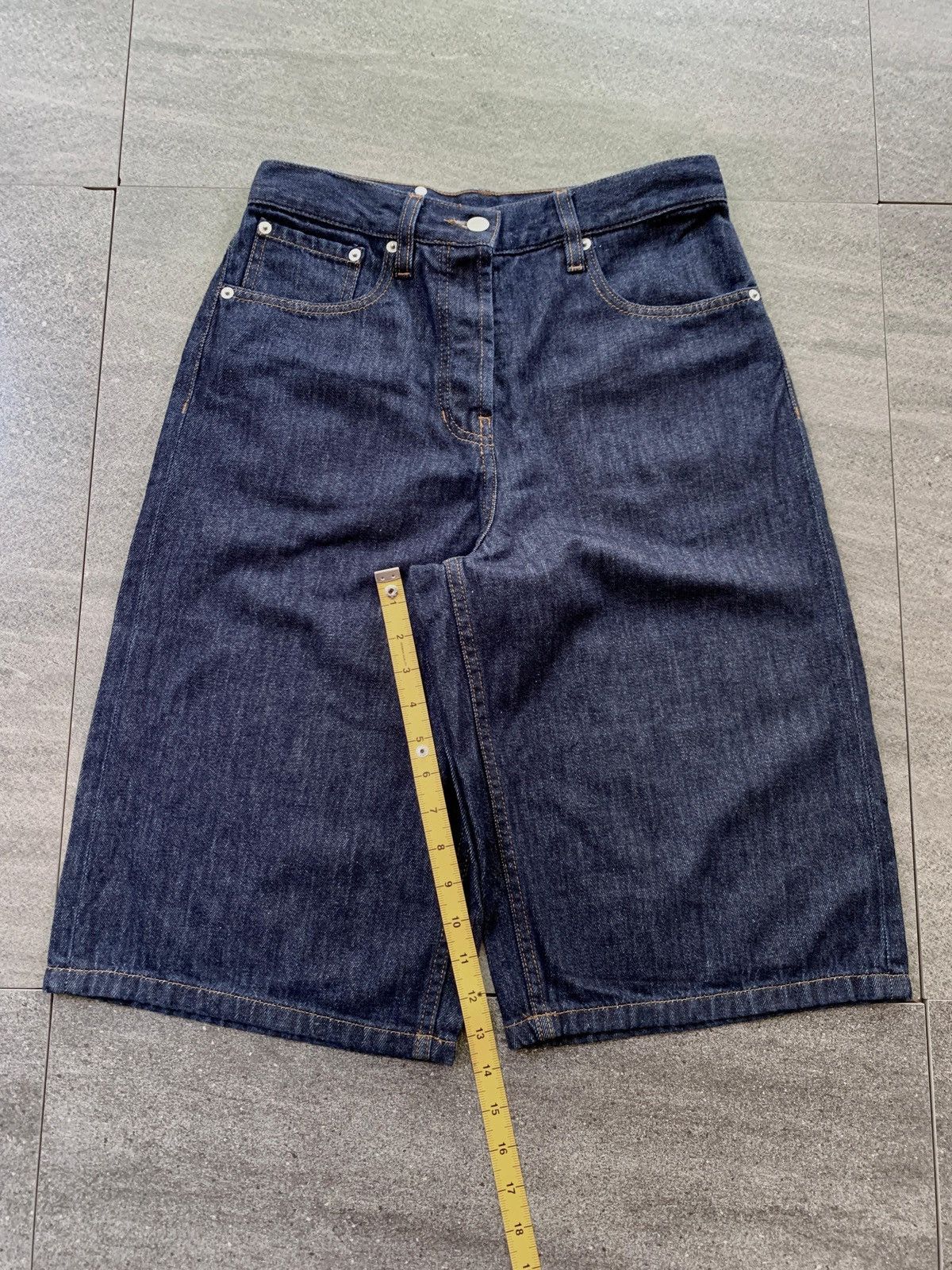 Dries Van Noten FREE TAX! Denim Long Shorts Pants Size US 28 / EU 44 - 15 Thumbnail