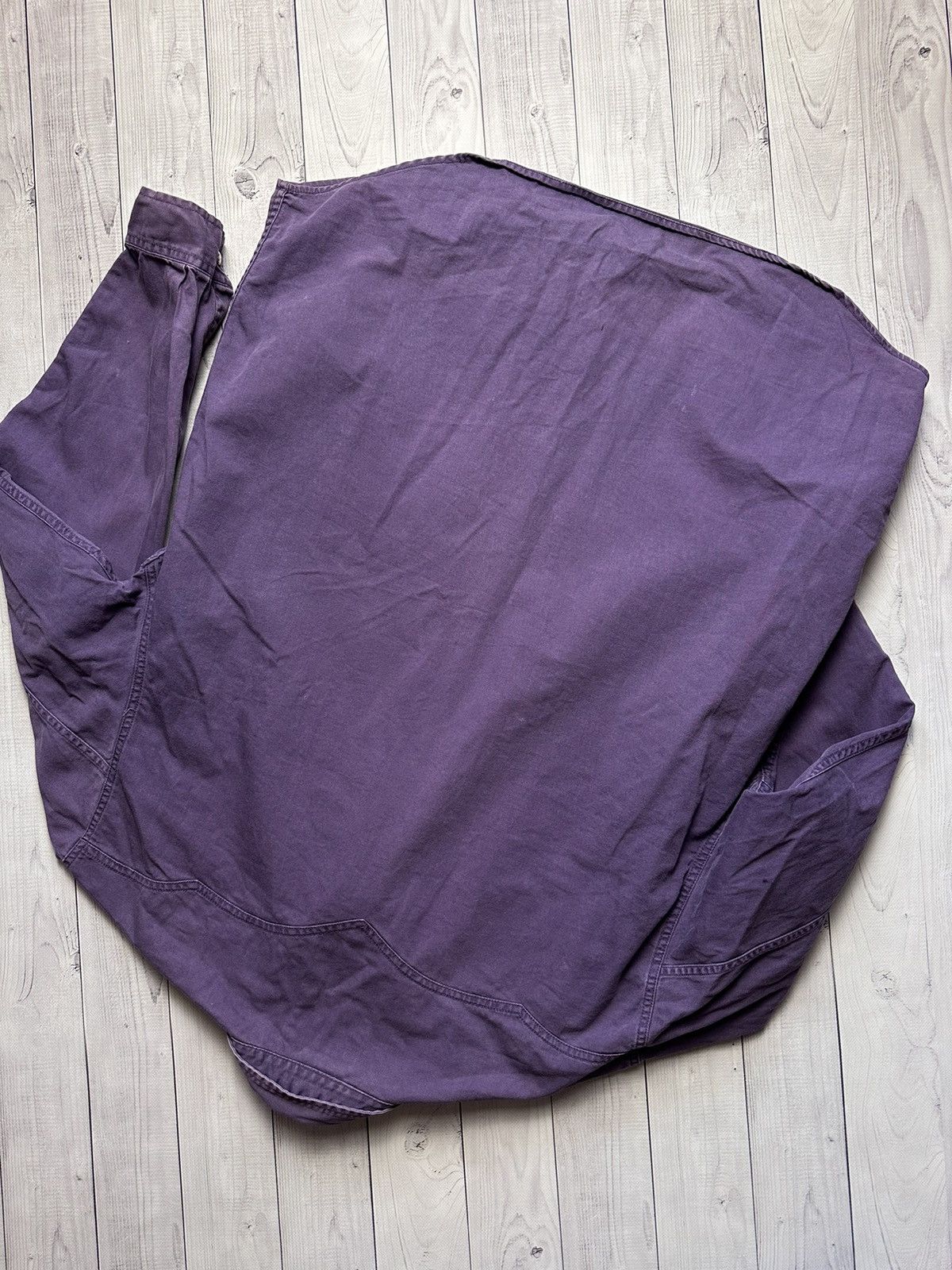 Levi's Vintage Clothing Vintage Levi’s denim shirt western purple size XL rare Size US XL / EU 56 / 4 - 6 Thumbnail