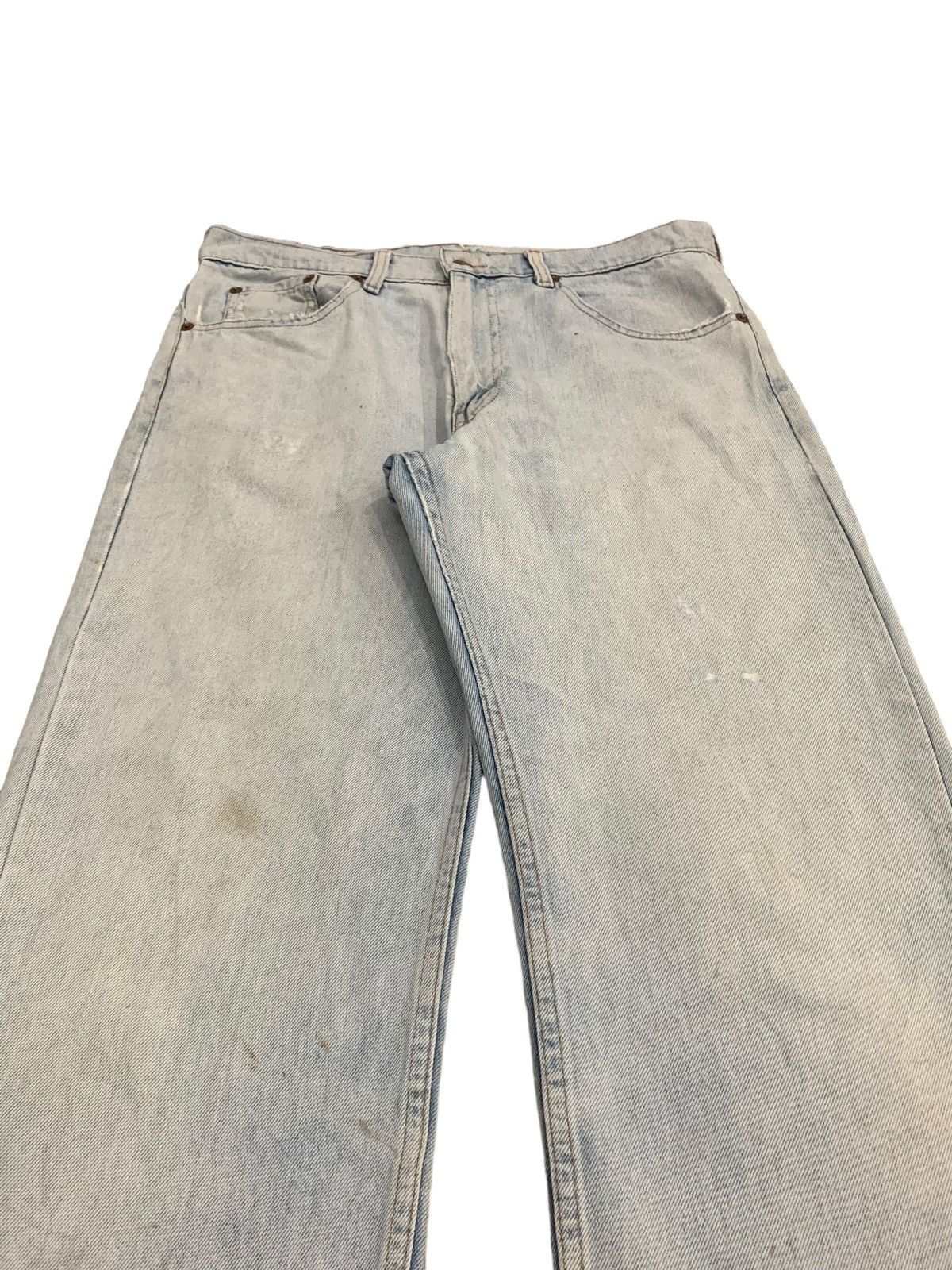 Levi's Vintage Levis 515 Light Wash Distressed Denim (AC48) Size US 32 / EU 48 - 4 Thumbnail