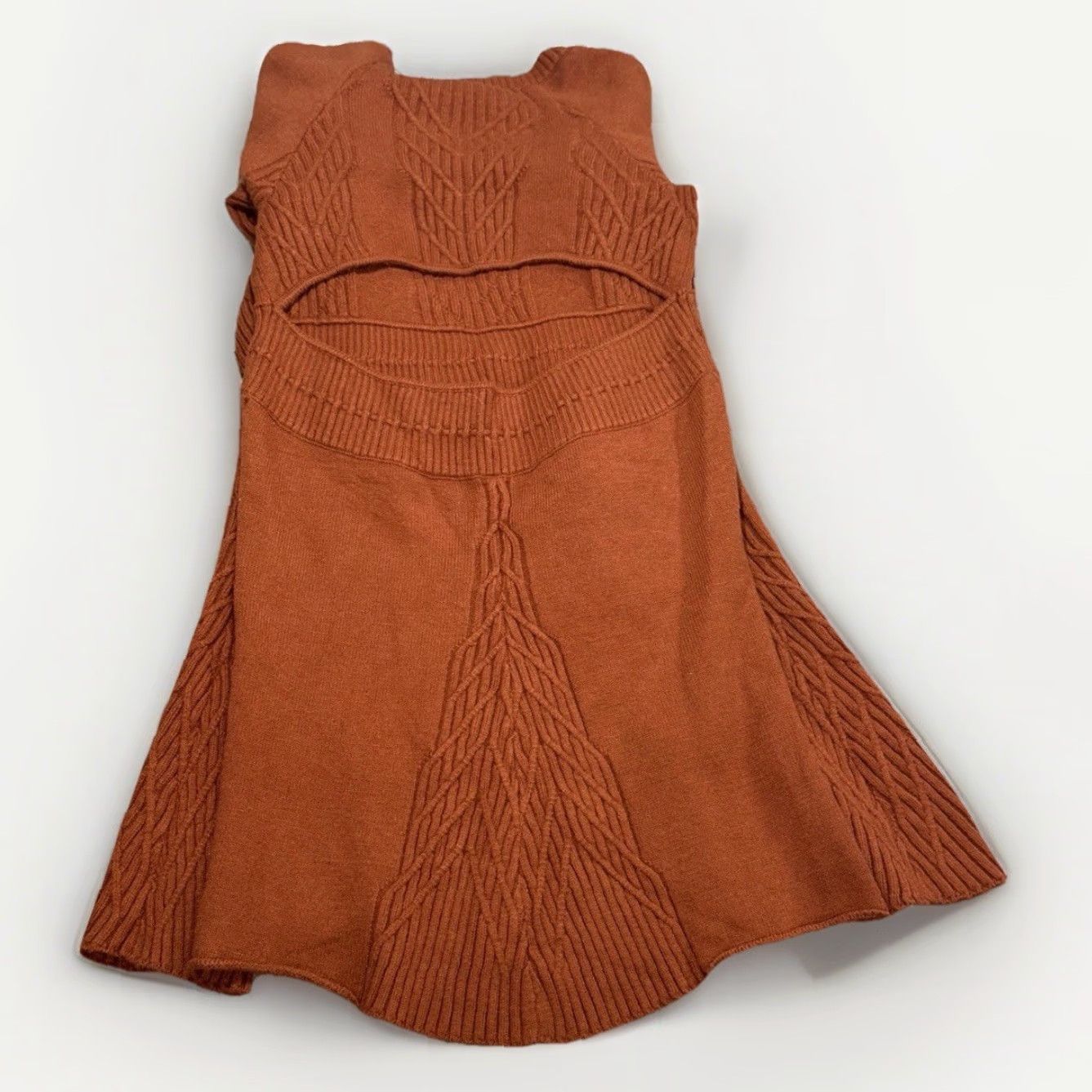 Free People Free People Women's Cinnamon Long Sleeve Square Neck Short Mini Dress XL Size XL / US 12-14 / IT 48-50 - 7 Thumbnail