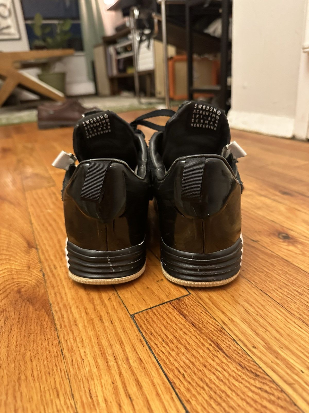 Acronym × Nike Acronym x Nike Lunar Force 1 BLACK/WHITE Size US 10 / EU 43 - 7 Thumbnail