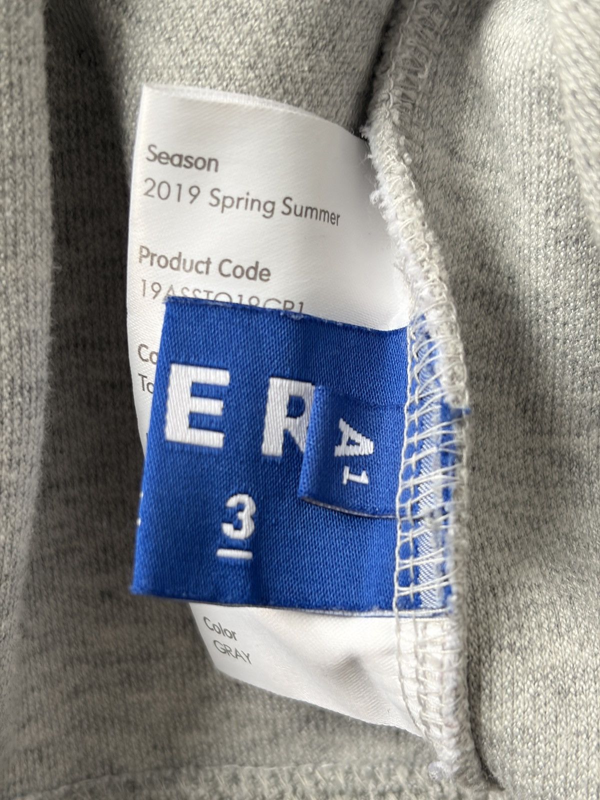 Ader Error Adder Error Gray Zip Heavy Hoodie Size US L / EU 52-54 / 3 - 16 Thumbnail