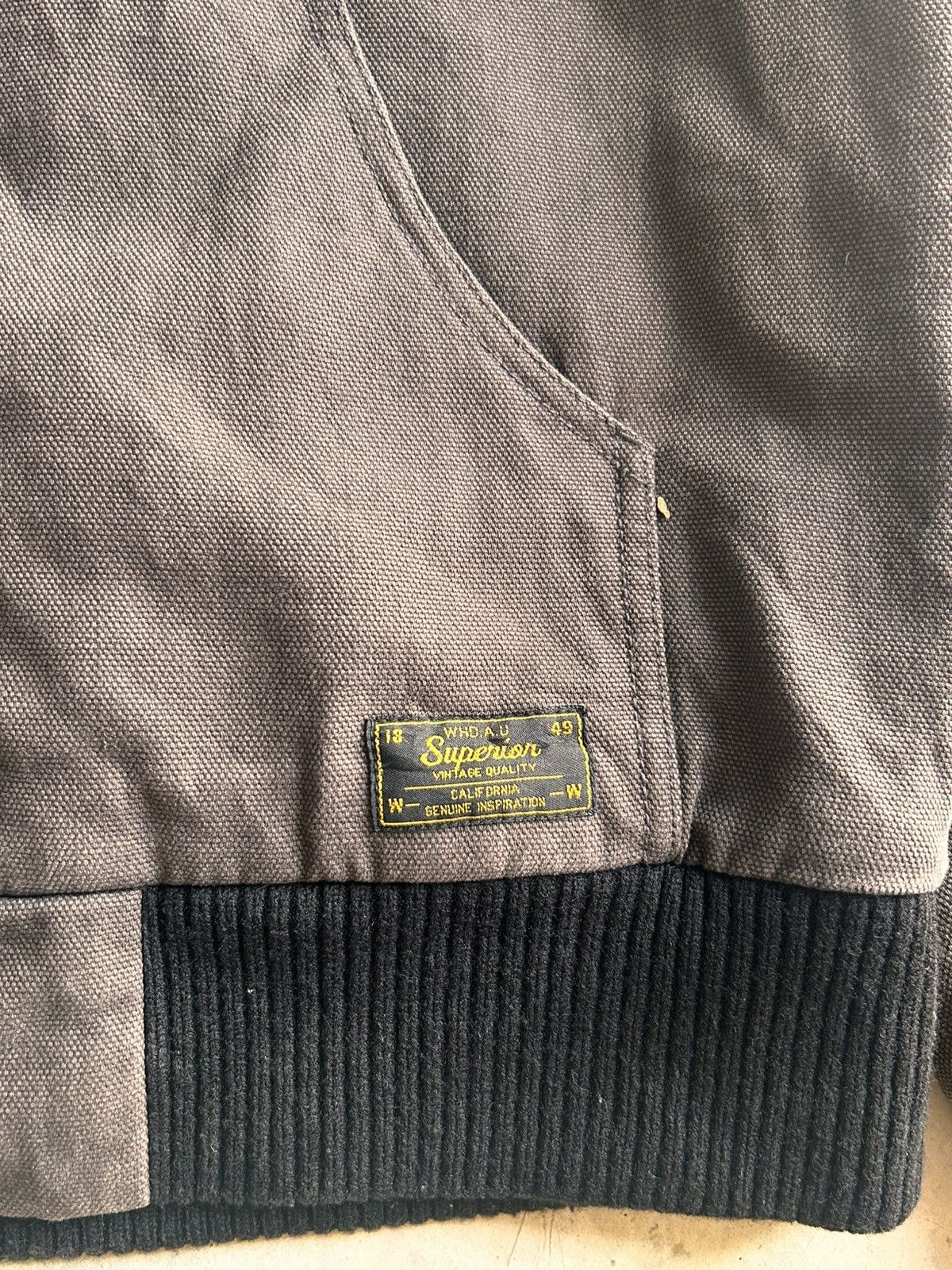 California Republic Bomber Hoodie Brown Jacket Size US M / EU 48-50 / 2 - 6 Thumbnail
