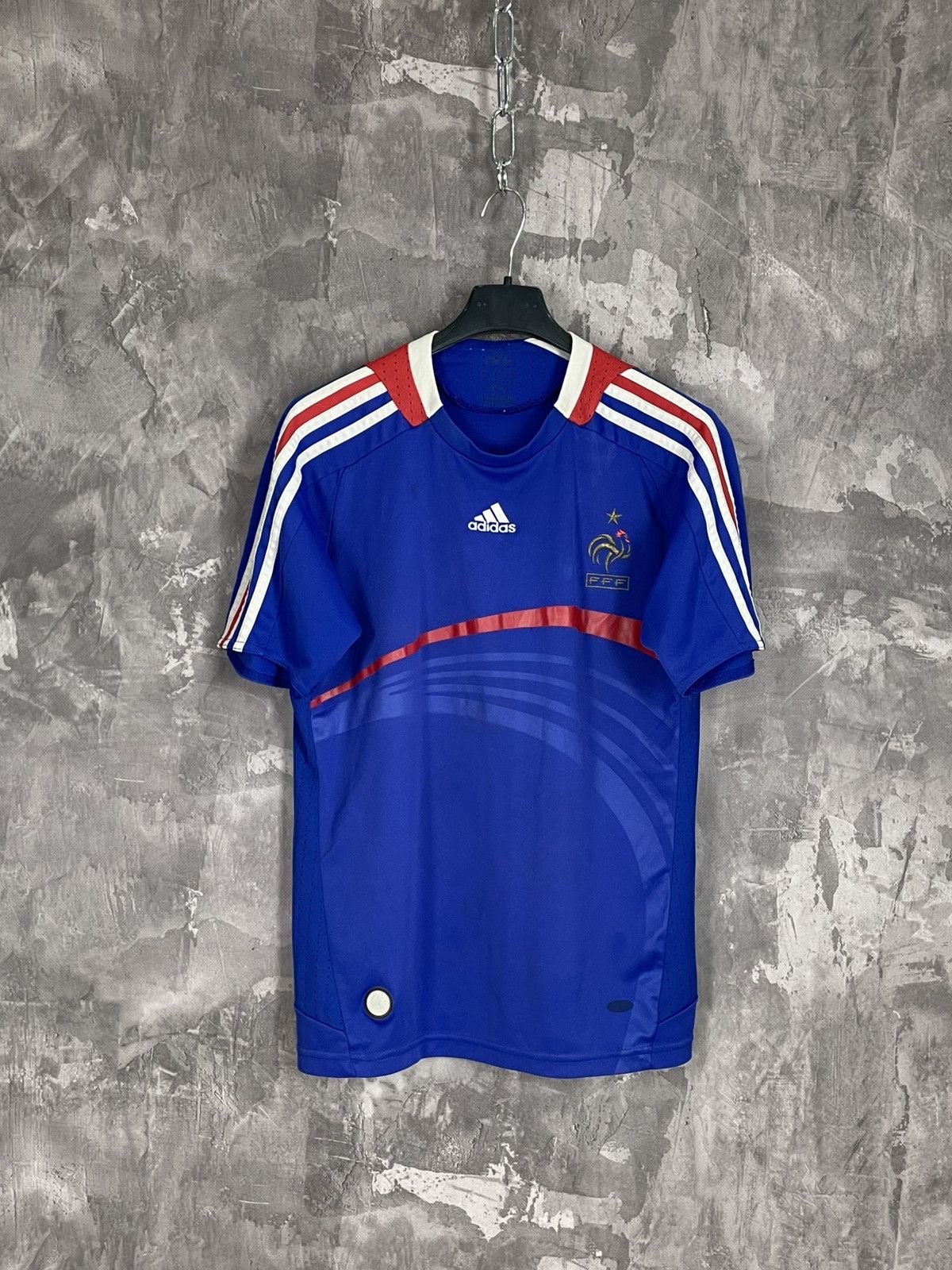 Vintage VINTAGE FRANCE 2007 HOME FOOTBALL SHIRT SOCCER JERSEY Size US M / EU 48-50 / 2 - 1 Thumbnail