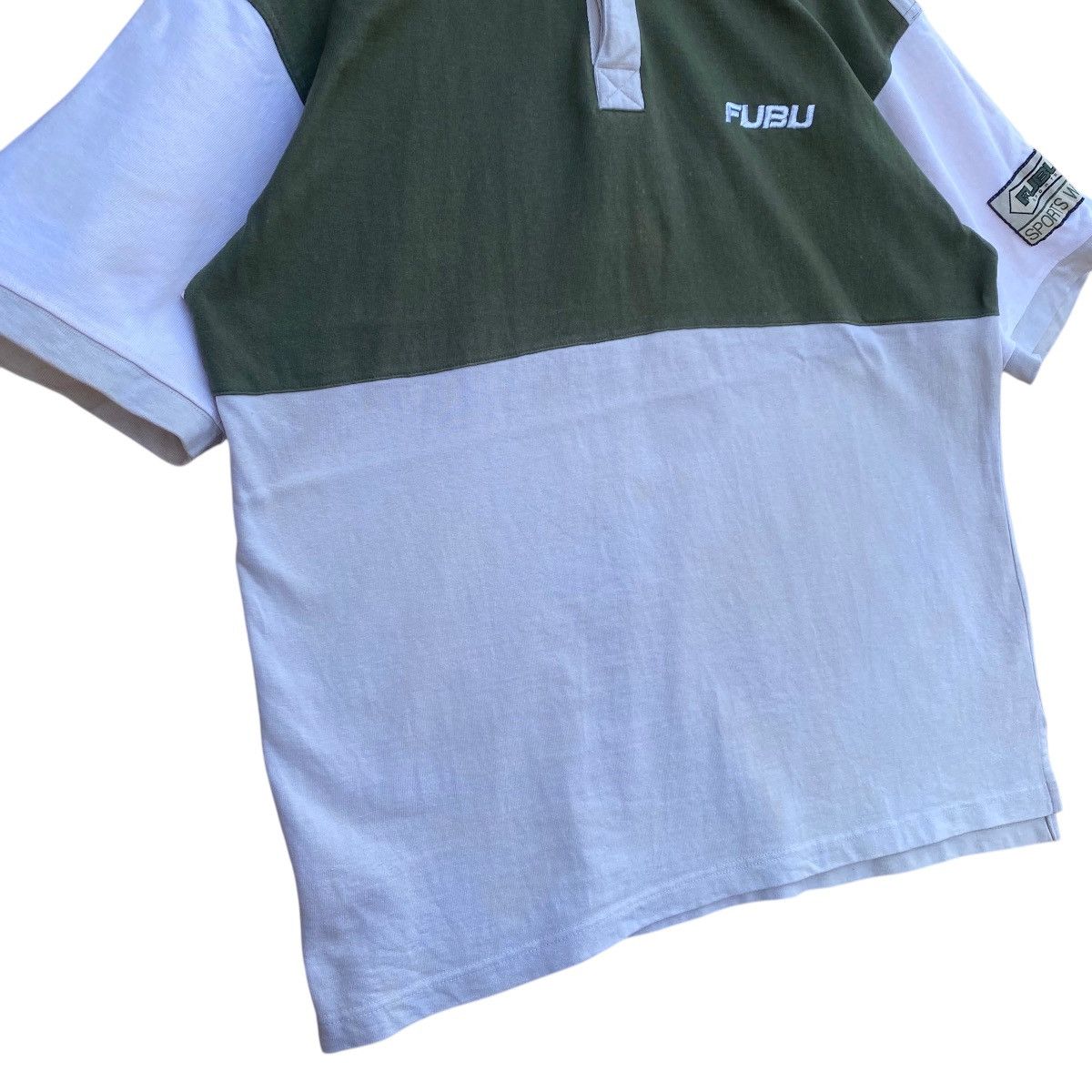 Fubu Vintage Fubu Sports ‘The Collection’ Big Logo Polos Size US XL / EU 56 / 4 - 5 Thumbnail
