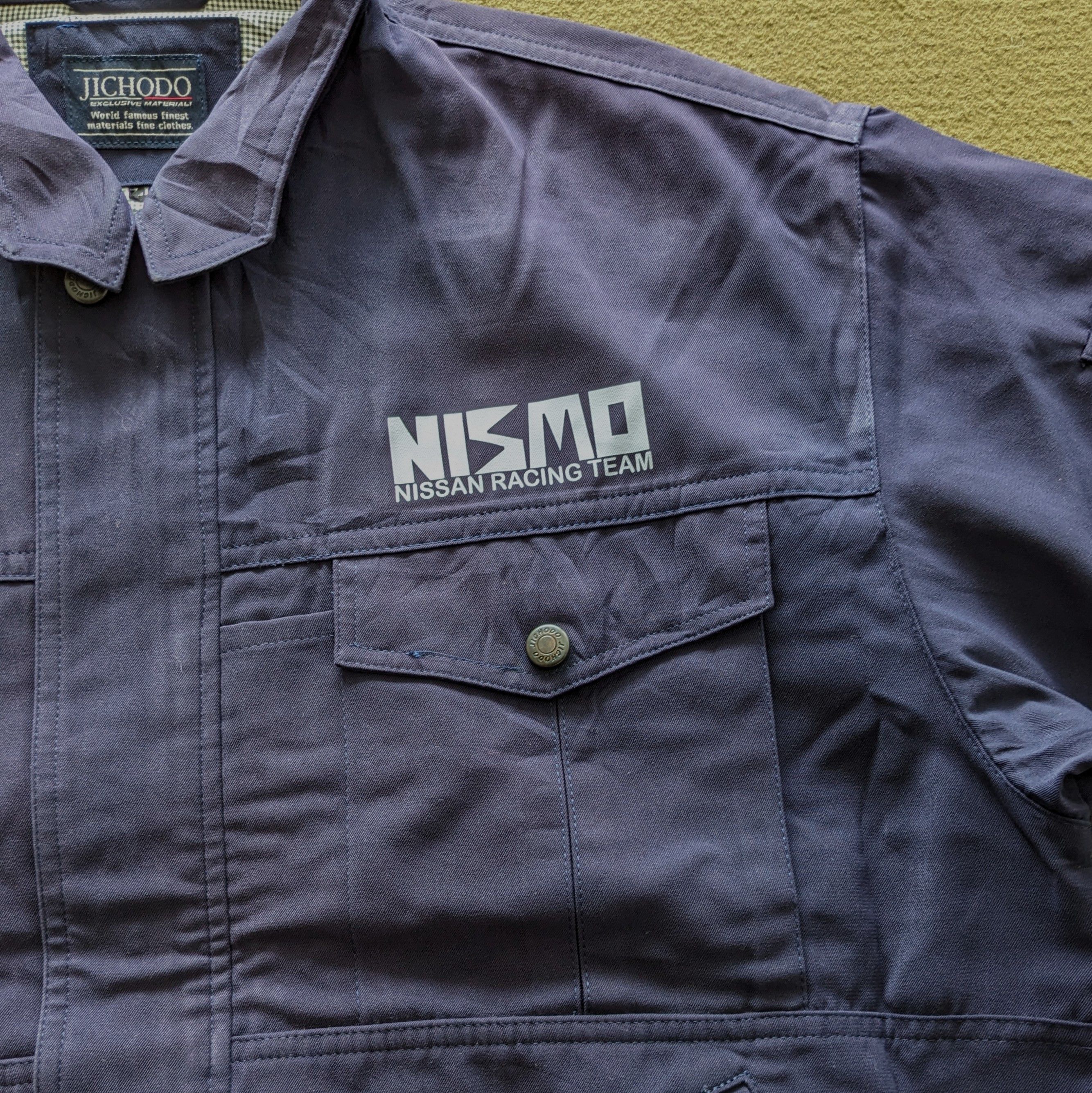 Japanese Brand Vintage NISMO NISSAN RACING Uniform Workers Custom Jacket Size US L / EU 52-54 / 3 - 4 Thumbnail