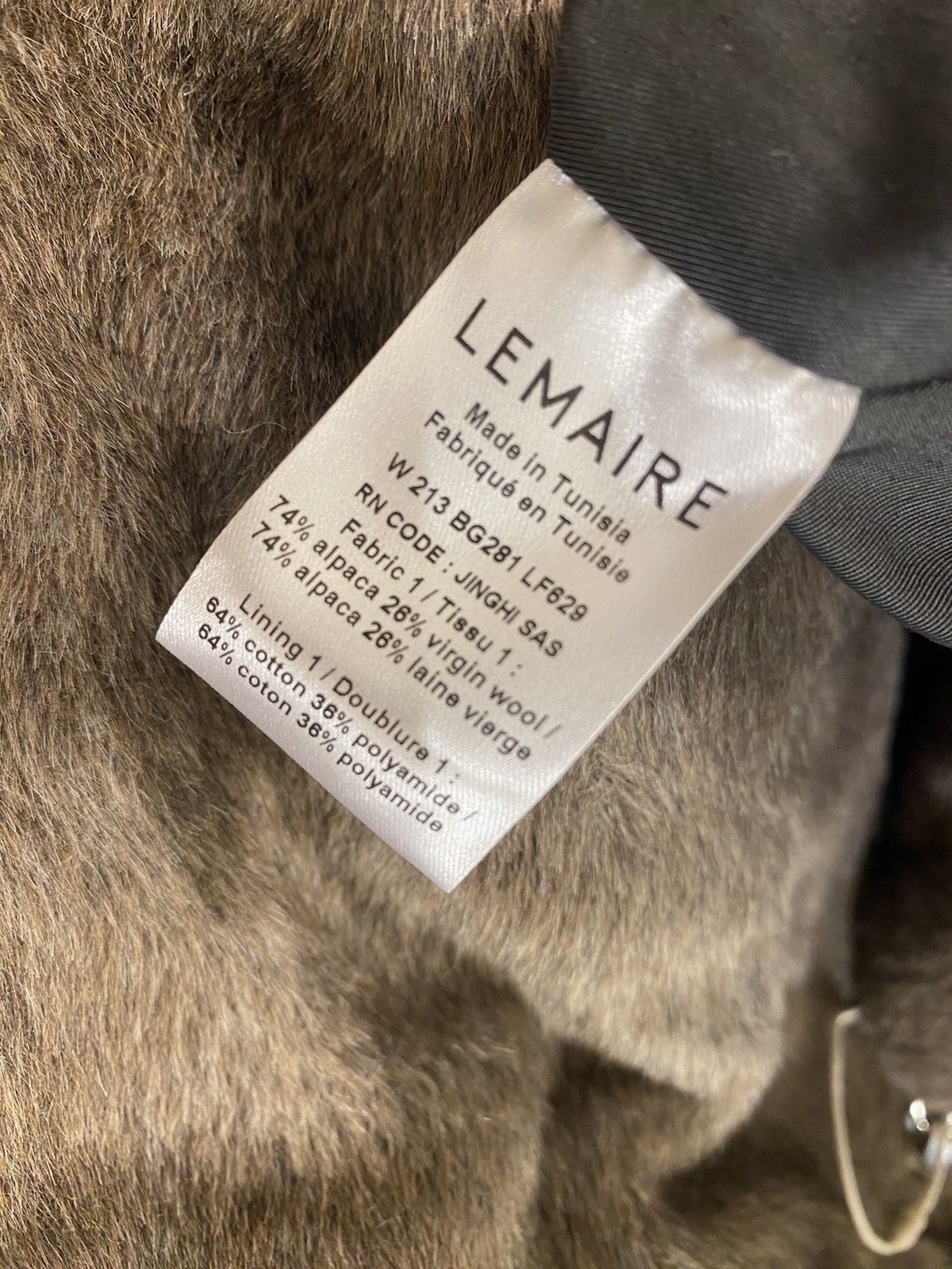 Lemaire Hairy Textured Large Tote Bag | Grailed
