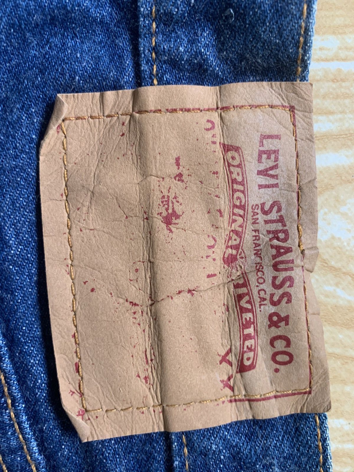Levi's × Vintage Rare.. Vintage 90s Levi’s 501 Button Fly Denim Pants Size US 27 - 20 Thumbnail