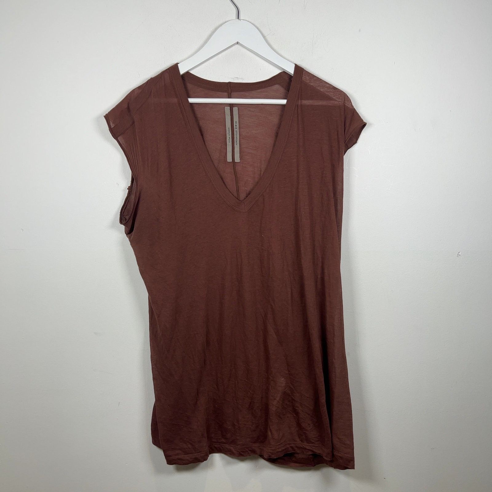 Rick Owens Drkshdw Rick Owens DRKSHDW Panelled Sleeveless T-Shirt Size US L / EU 52-54 / 3 - 1 Thumbnail