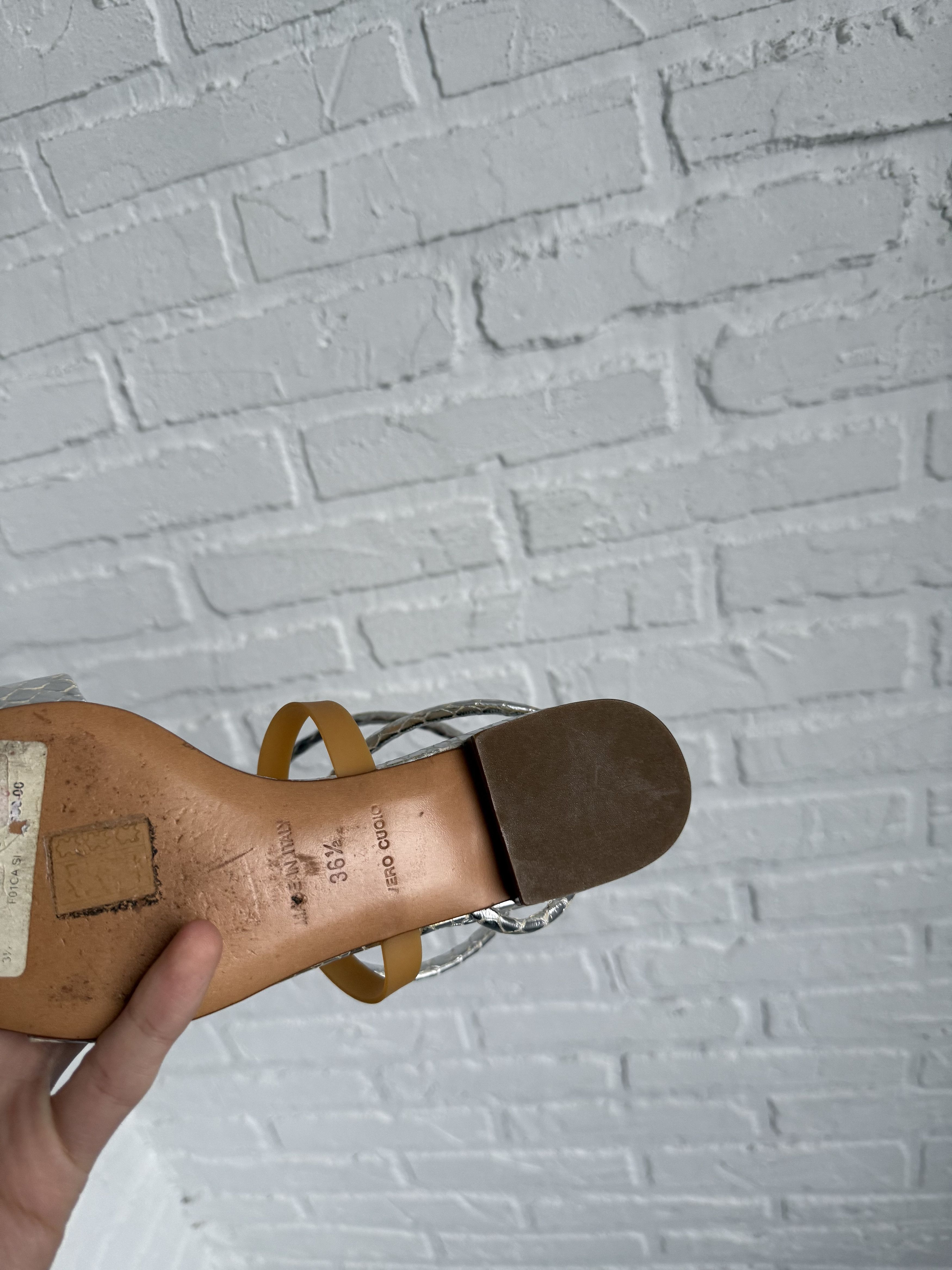 Helmut Lang Archive SS 2002 Helmut Lang Spiral wrap sandals Size US 6.5 / IT 36.5 - 10 Thumbnail