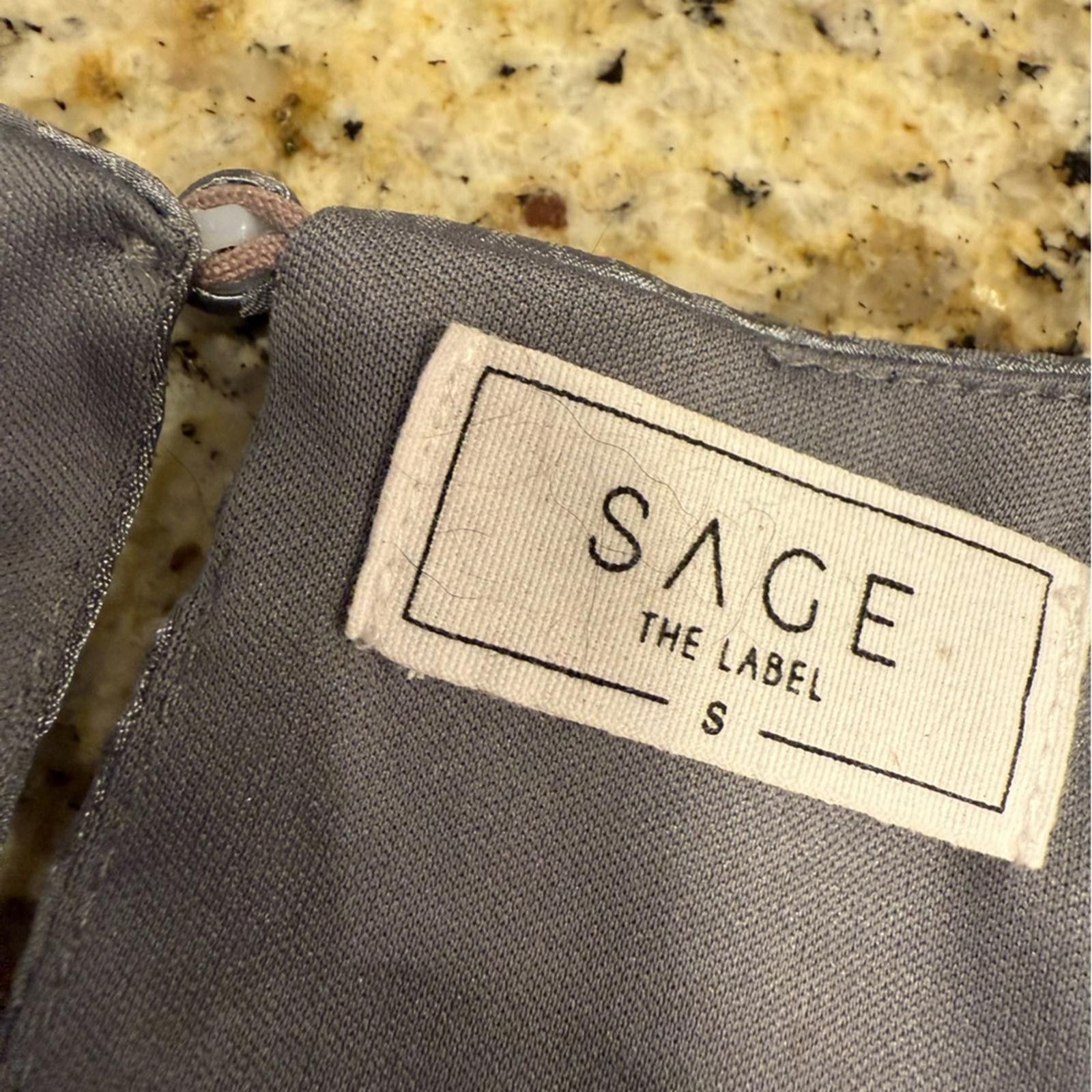 Other Sage the Label gray silver leopard print mini dress SZ SM Size S / US 4 / IT 40 - 6 Thumbnail