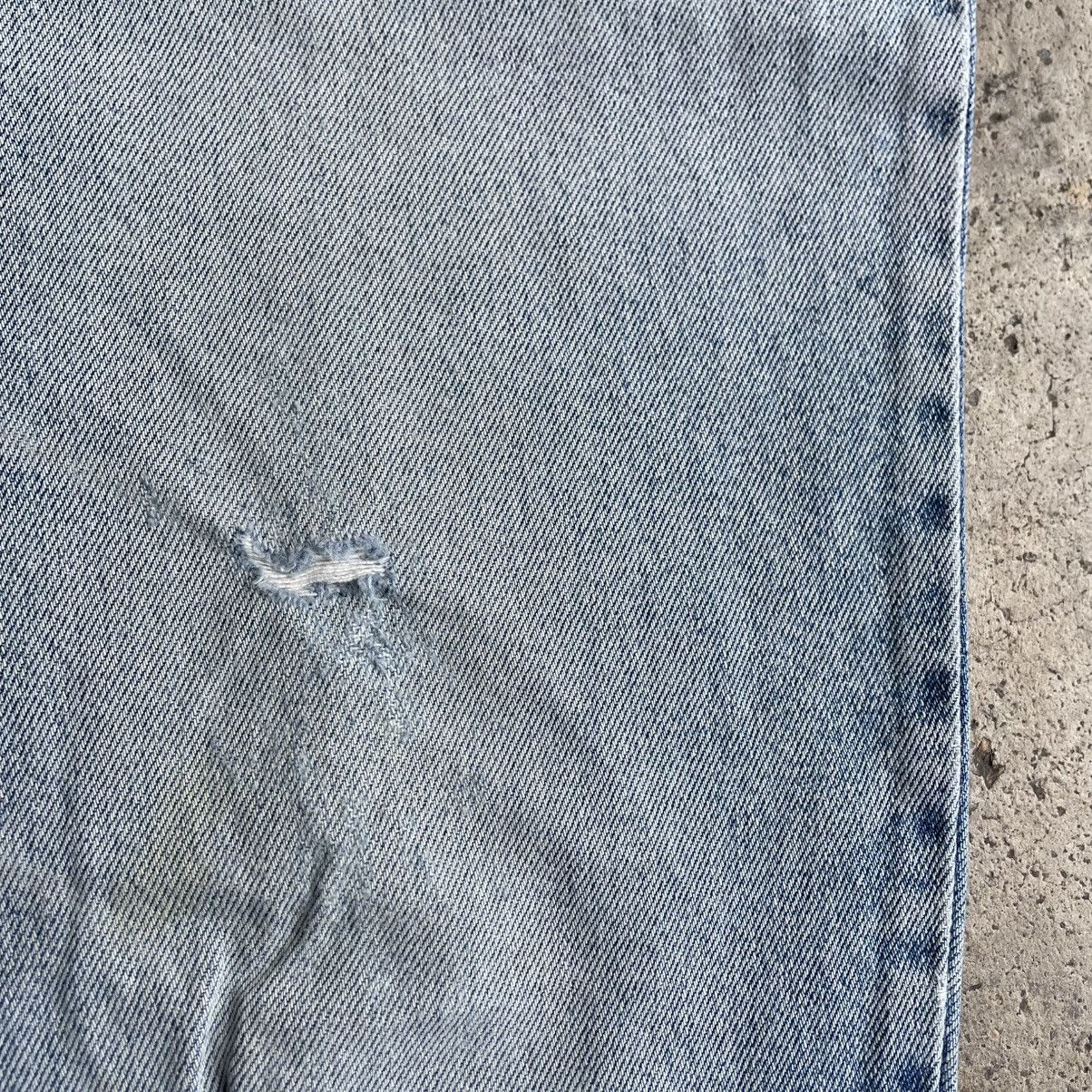 Vintage 🔥Vintage Great White Stoned Washed Ripped Distress Jeans Size US 34 / EU 50 - 8 Thumbnail