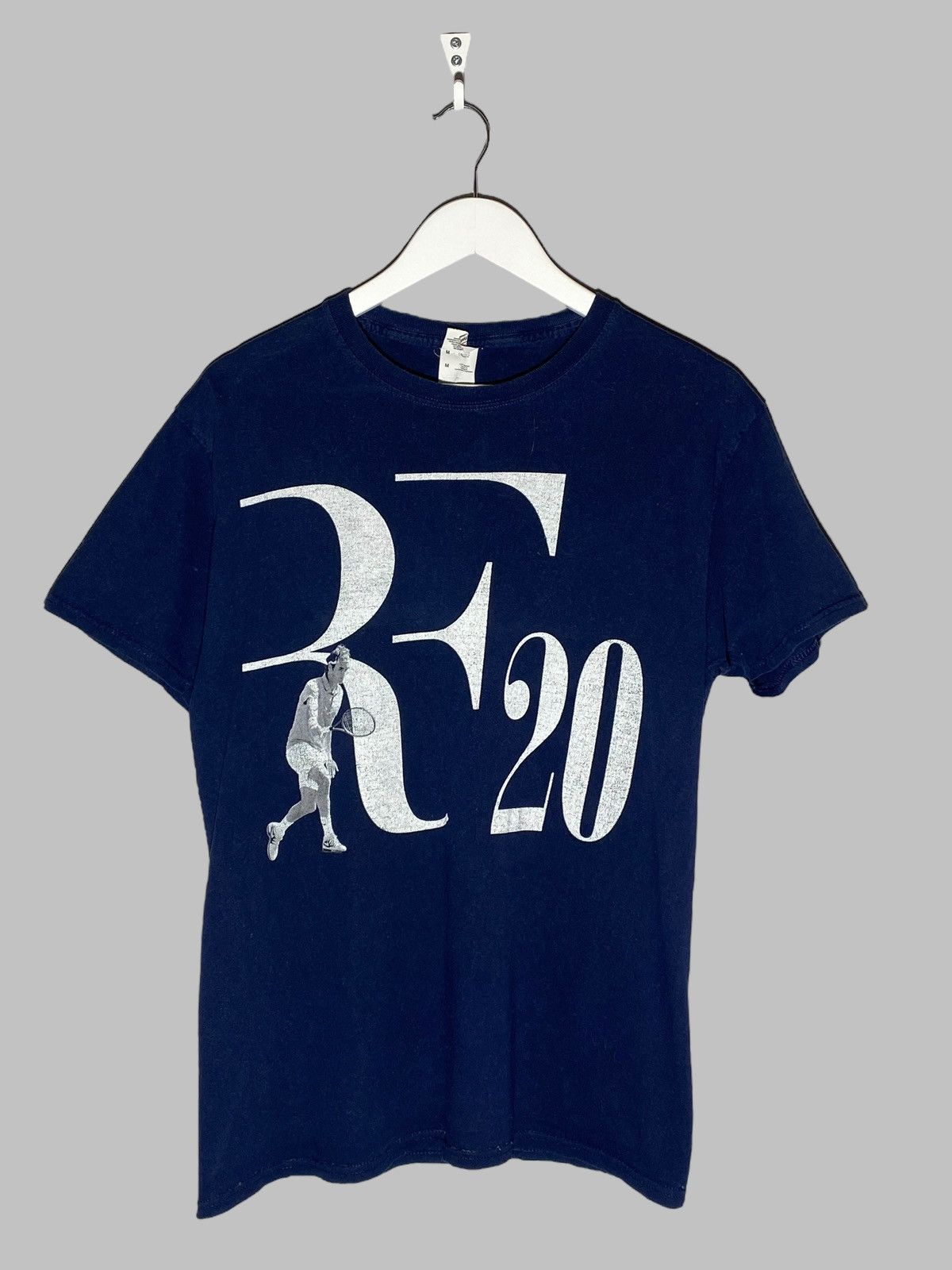 Band Tees 🔥 RF20 ROGER FEDERER VINTAGE STYLE TENNIS ICON TEE 🔥 Size US M / EU 48-50 / 2 - 1 Thumbnail