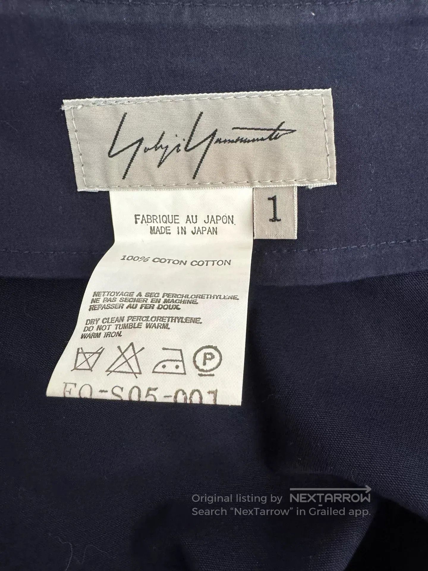 Yohji Yamamoto Deep Blue Asymmetrical Midi Skirt. Size 25" / US 0 / IT 36 - 6 Thumbnail