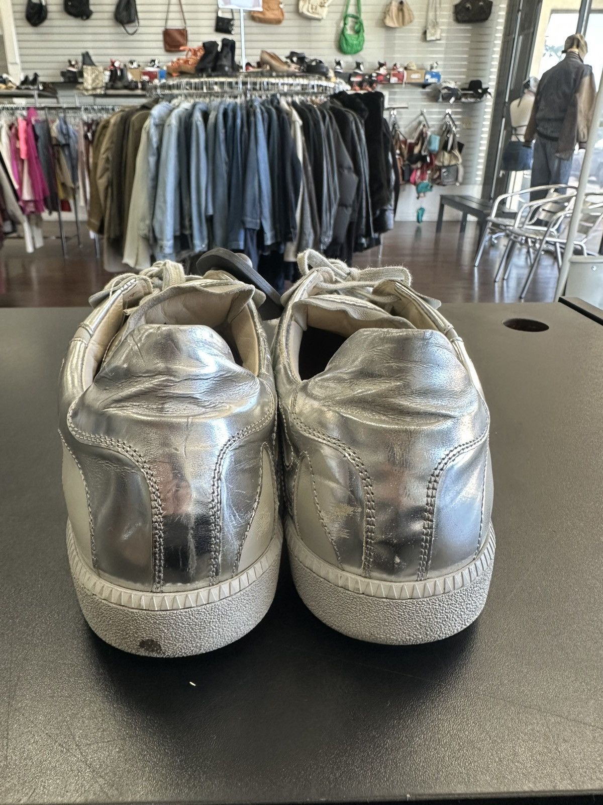 Namacheko Namacheko AW22 Murabi GAT Sneakers Silver SIZE 41 Size US 8 / EU 41 - 4 Thumbnail