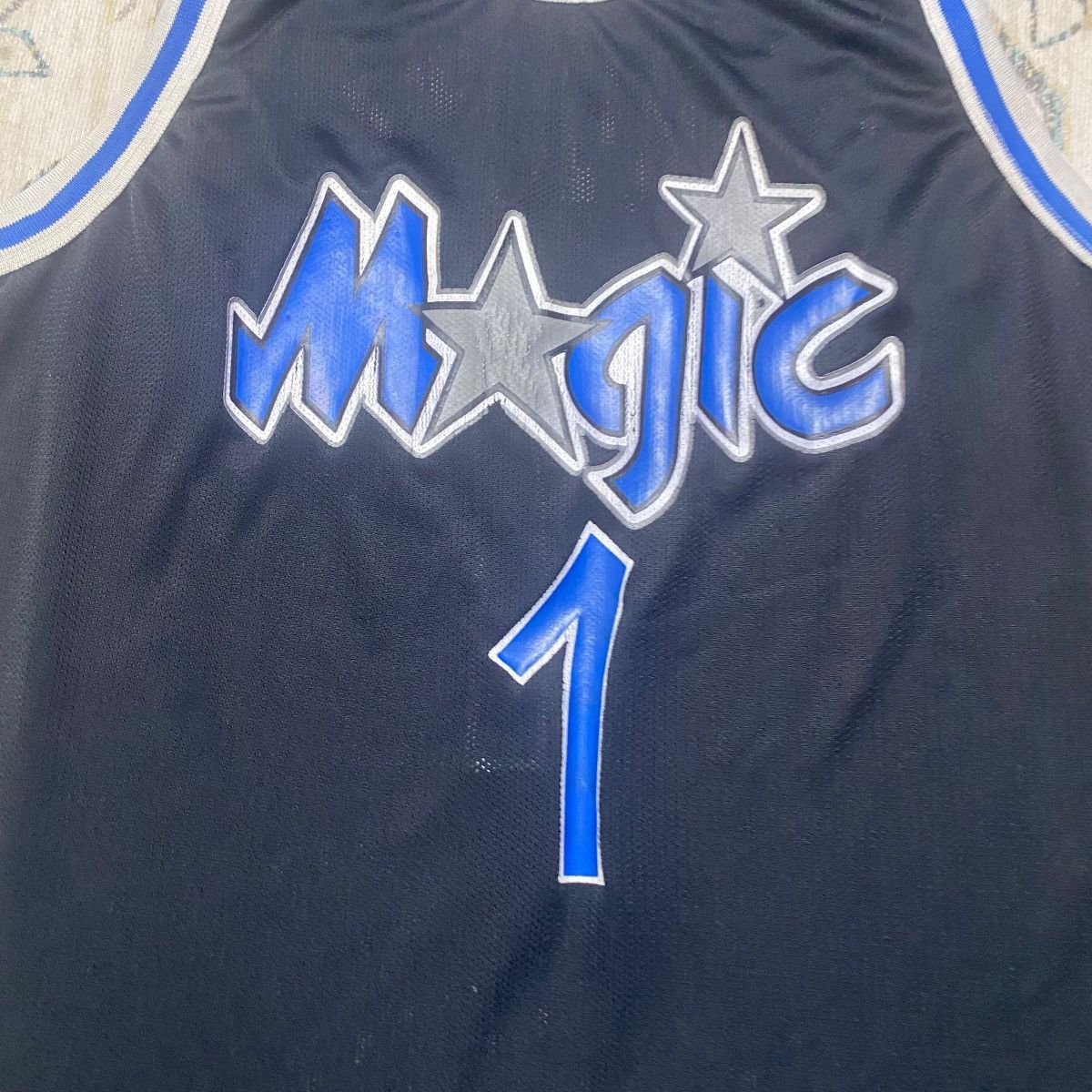 NBA Vintage 90s PENNEY HARDAWAY Orlando Magic Jersey Size US L / EU 52-54 / 3 - 6 Thumbnail