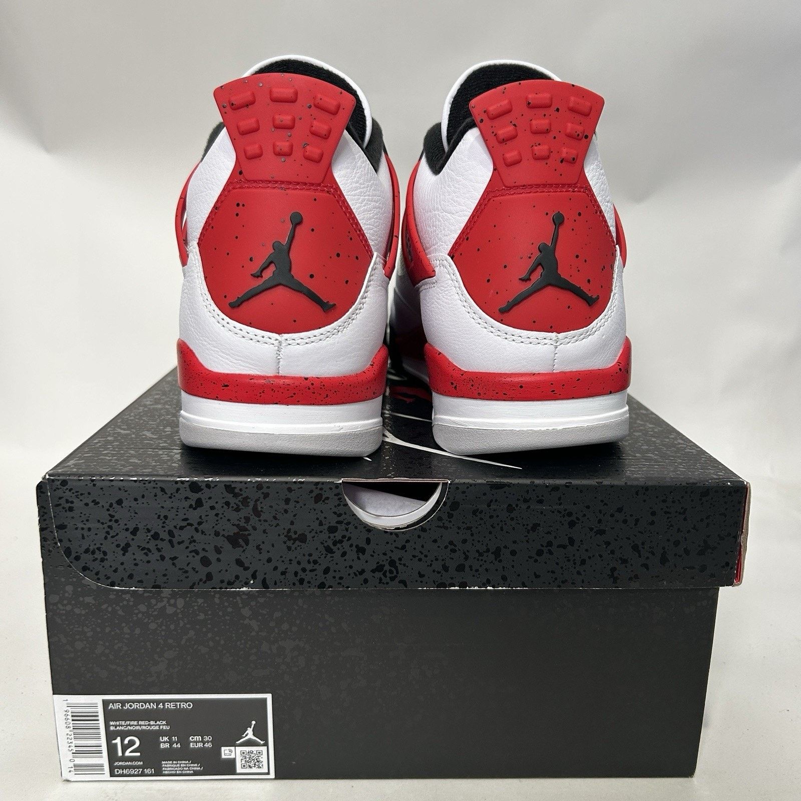 Jordan Brand Nike Air Jordan 4 Retro “Red Cement” Size US 12 / EU 45 - 4 Thumbnail