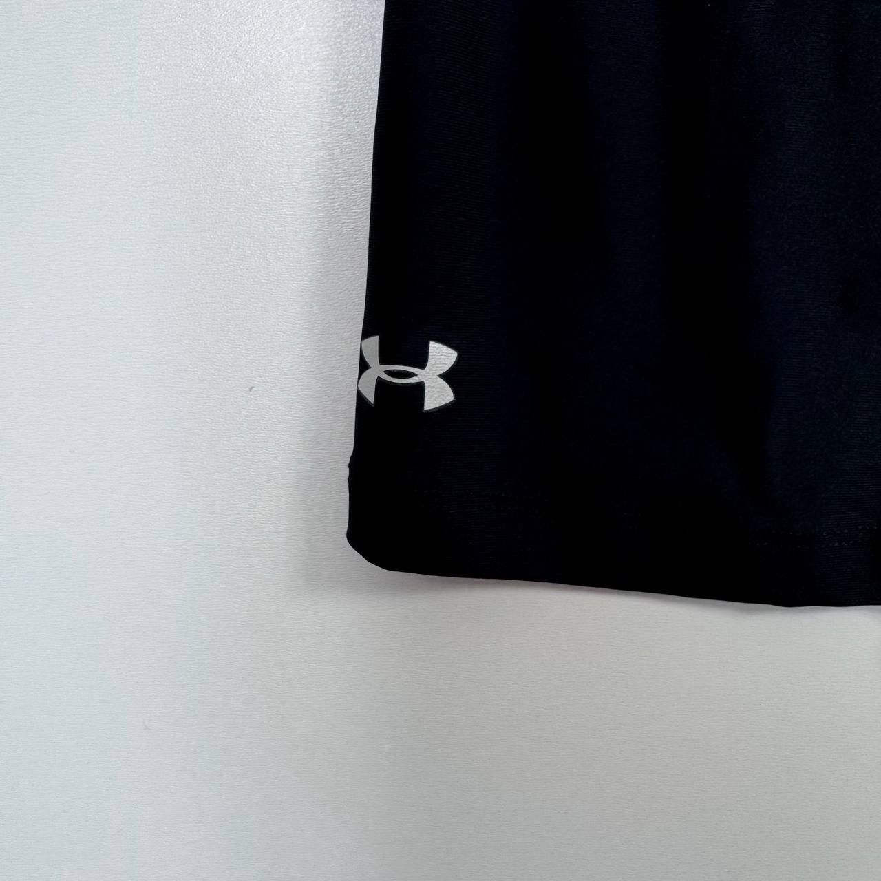 Under Armour Under Armour HeatGear Compression Leggings Womens Black L Size 33" - 3 Thumbnail