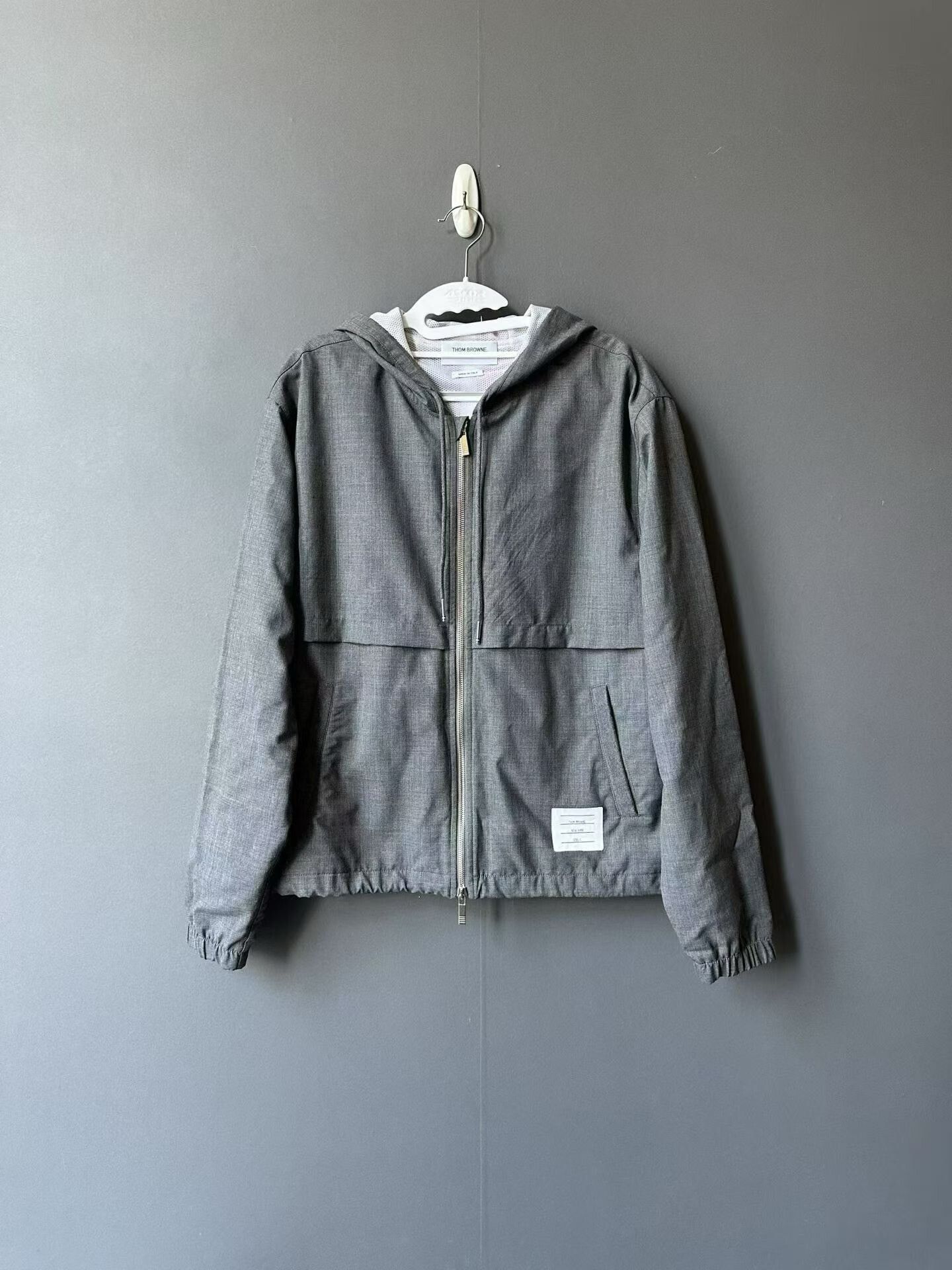 Thom Browne thom browne wool striped hooded jacket Size US M / EU 48-50 / 2 - 1 Thumbnail