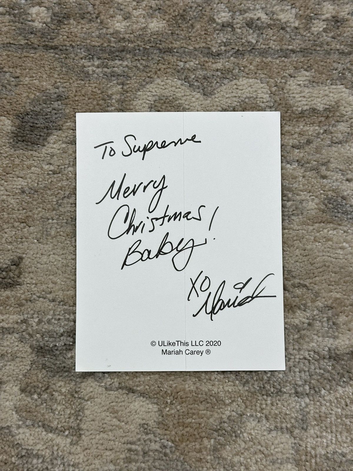 Supreme Supreme Mariah Carey Sticker Size ONE SIZE - 2 Thumbnail