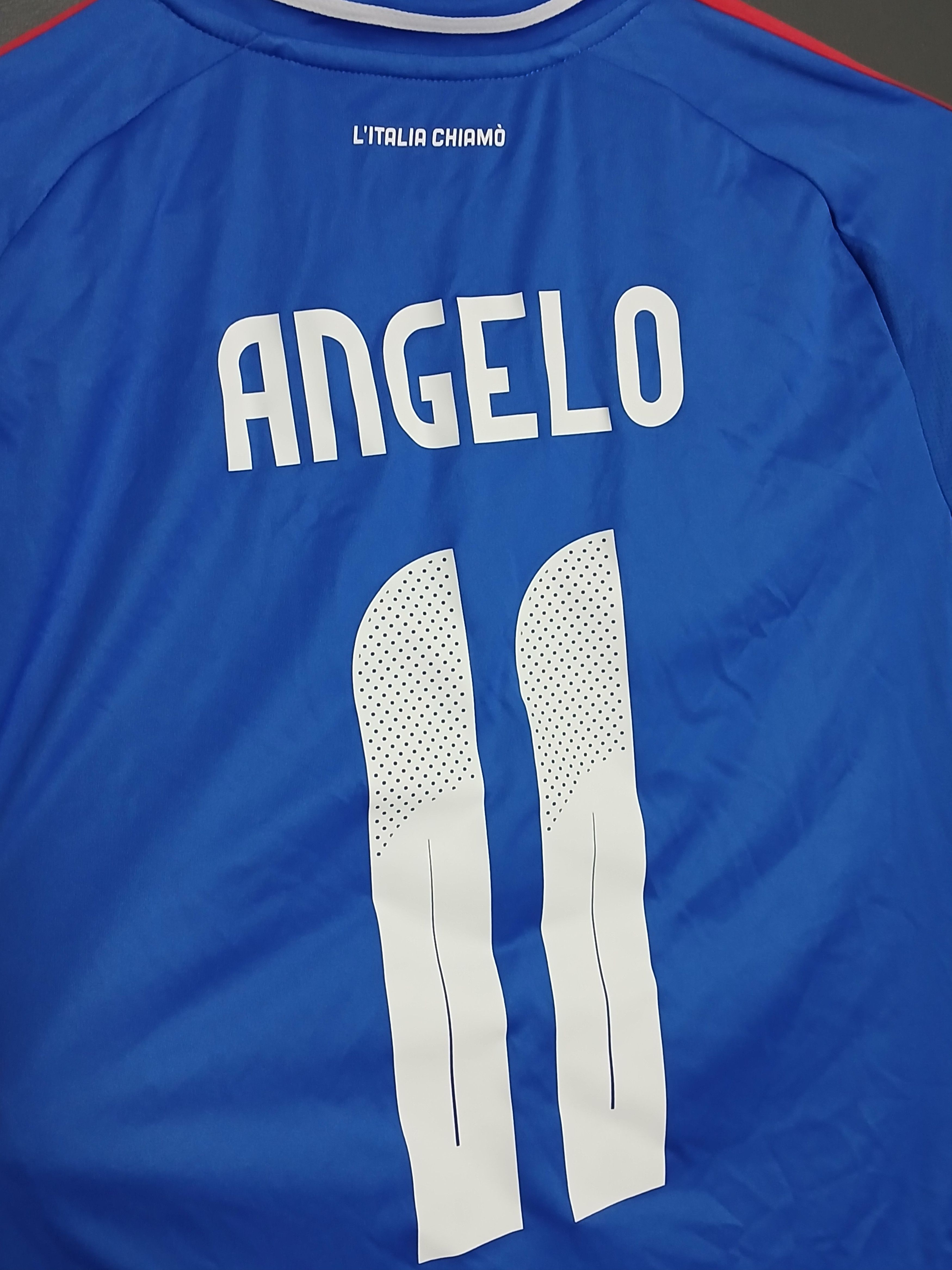 Adidas KIDS Italy National Team 24/25 Home Football Jersey T-Shirt Size US S / EU 44-46 / 1 - 4 Thumbnail