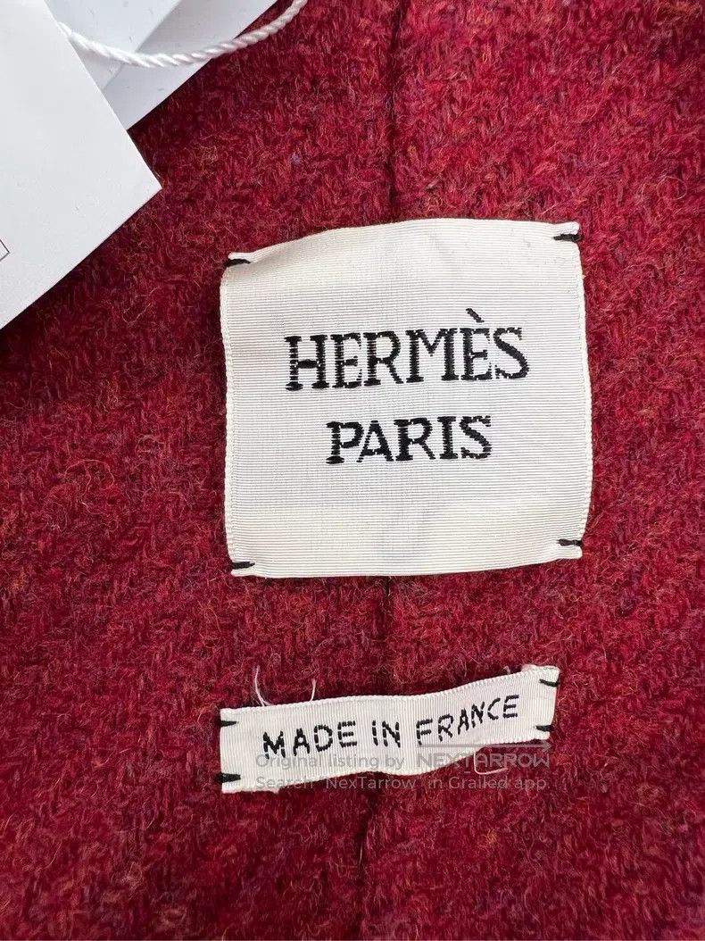 Hermes Hermes 100% Wool Overcoat Size XS / US 0-2 / IT 36-38 - 5 Thumbnail
