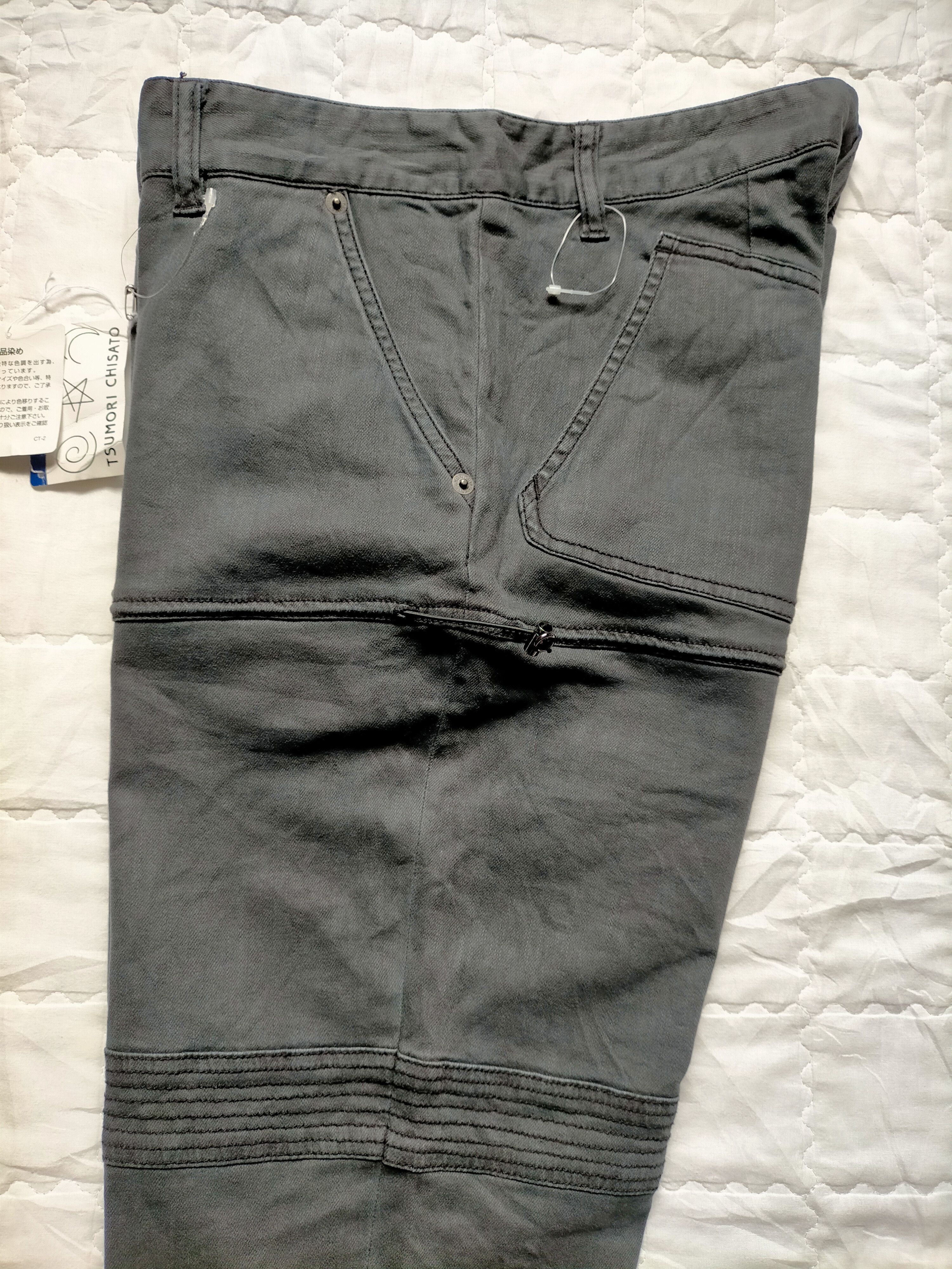Issey Miyake × Japanese Brand × Tsumori Chisato 🔥Rare Tsumori Chisato Issey Miyake Stretch 2in 1 Trouser Size US 33 - 8 Thumbnail