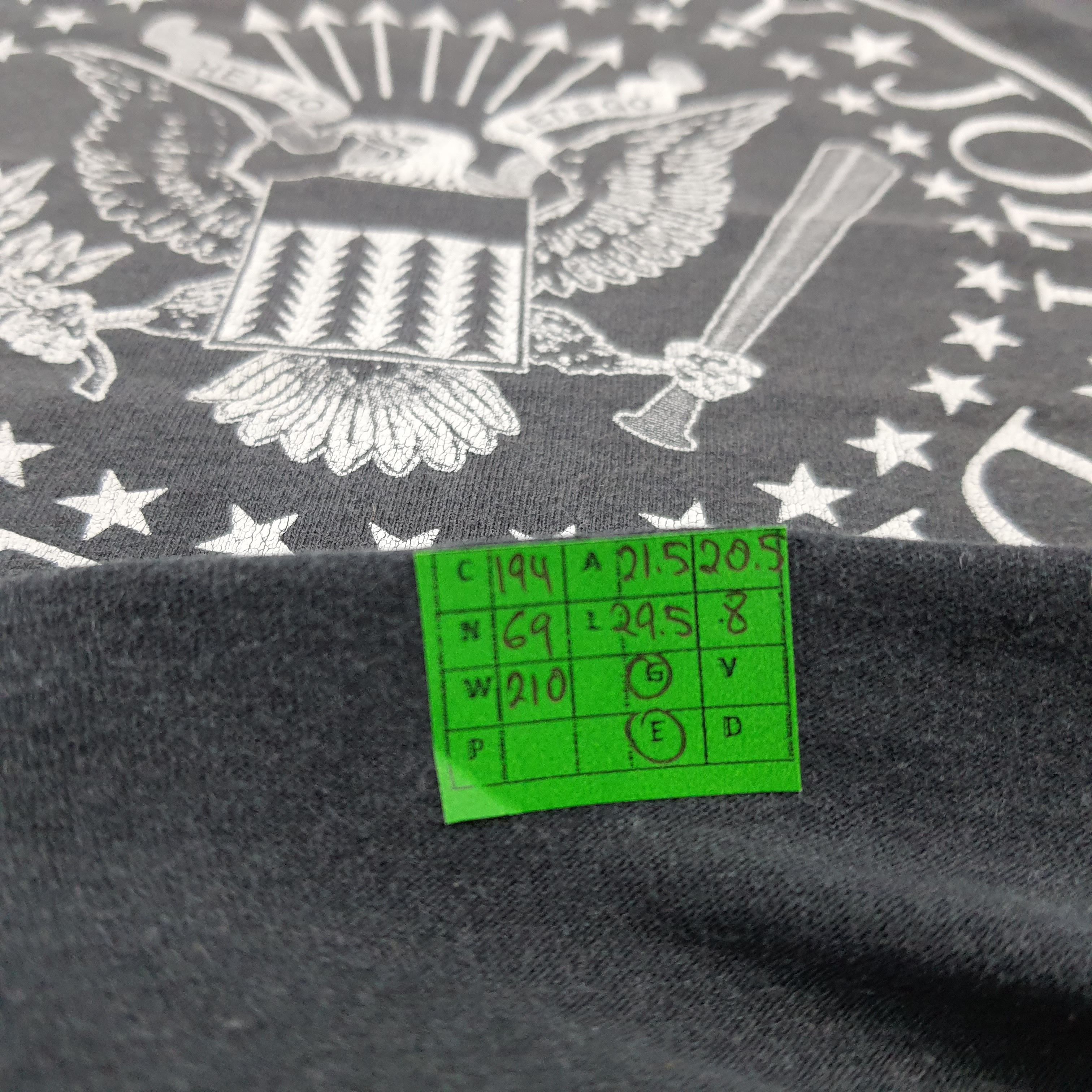 Band Tees × Vintage Vintage Ramones 1234 Rock Band Tees Size US L / EU 52-54 / 3 - 7 Thumbnail