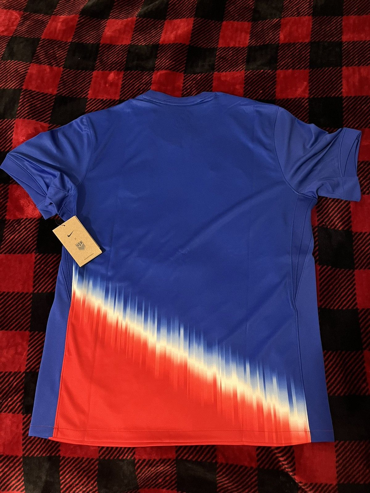 Nike USMNT 2024 Stadium Away Nike Dri-FIT Soccer Jersey Sz L Size US L / EU 52-54 / 3 - 5 Thumbnail