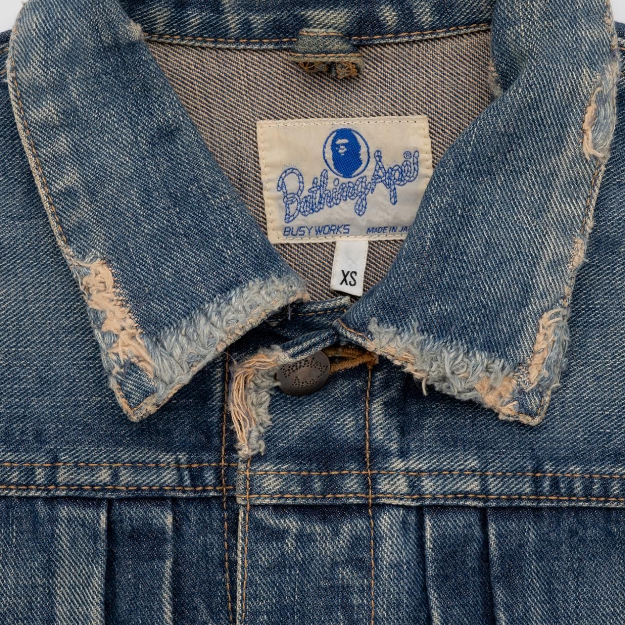 Bape Bape Sta Selvedge Denim Jacket Size US XS / EU 42 / 0 - 8 Thumbnail