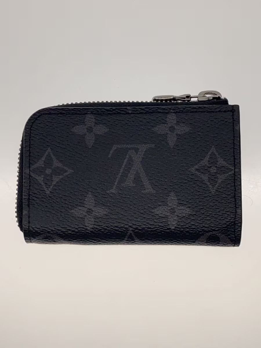 Louis Vuitton Louis Vuitton Monogram Eclipse Porte Monnaie Jour Black Size ONE SIZE - 2 Thumbnail