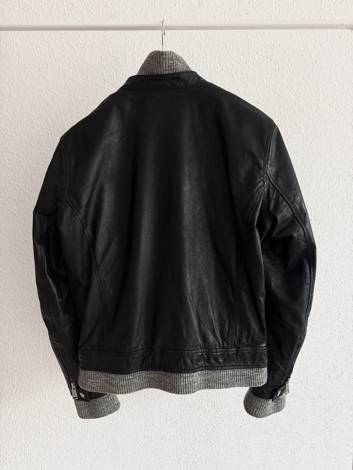 Dsquared2 Dsquared2 Double Layered Leather Jacket Size US M / EU 48-50 / 2 - 9 Thumbnail