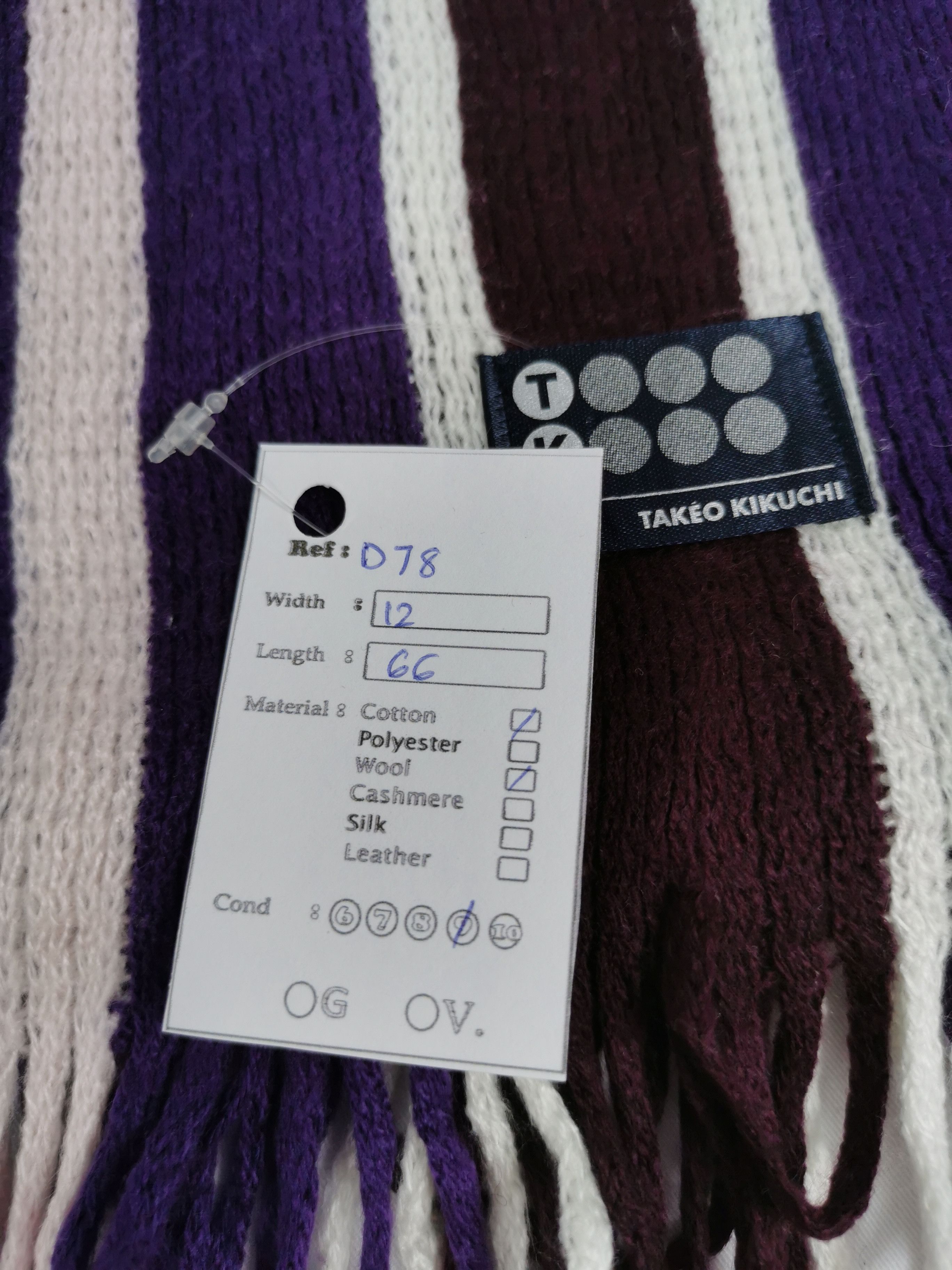 Takeo Kikuchi Takeo kikuchi scarf muffler Size ONE SIZE - 5 Thumbnail