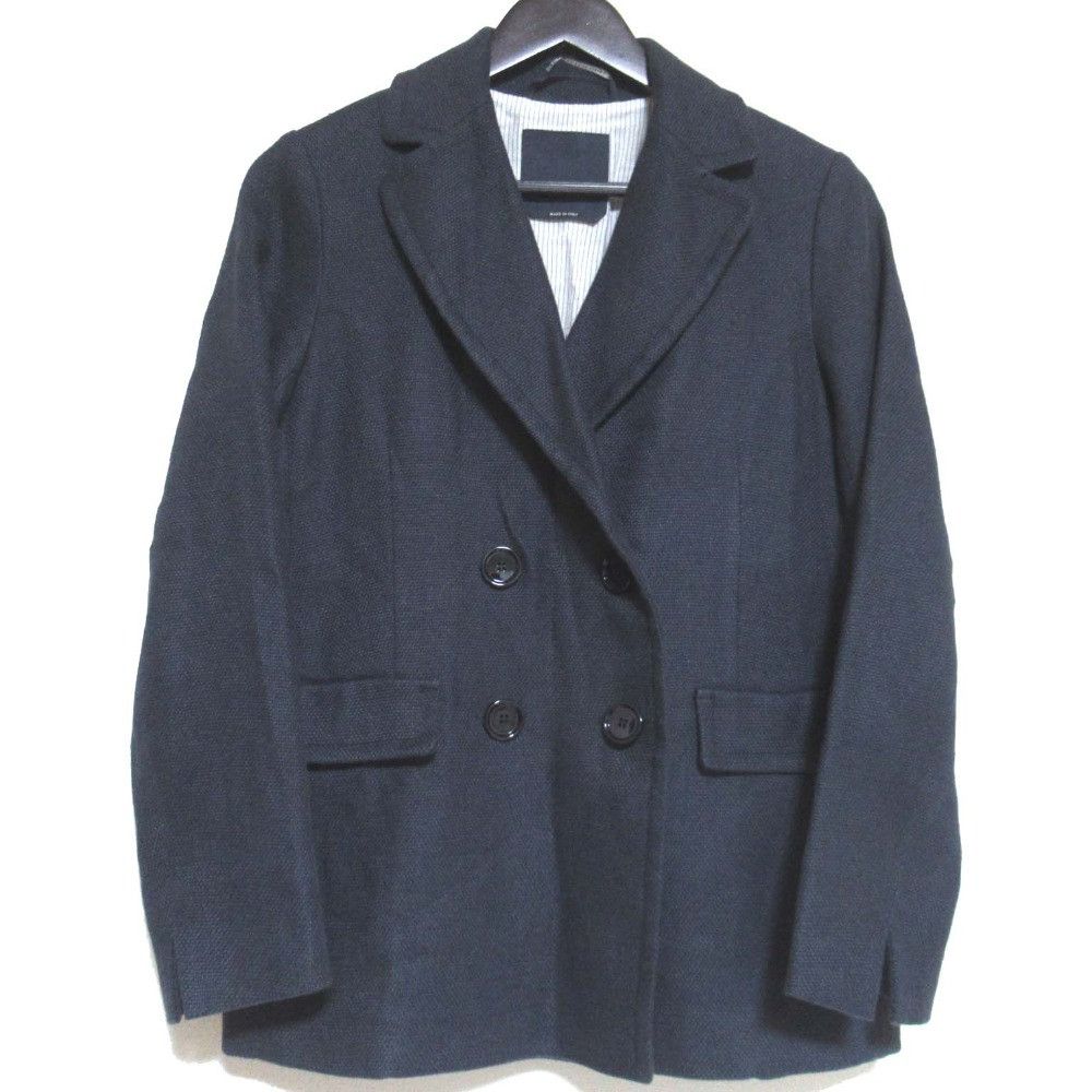 Max Mara MaxMara S Max Mara Linen Tailored Jacket Textile Outerwear DUTY FREE for USA Size ONE SIZE - 1 Thumbnail