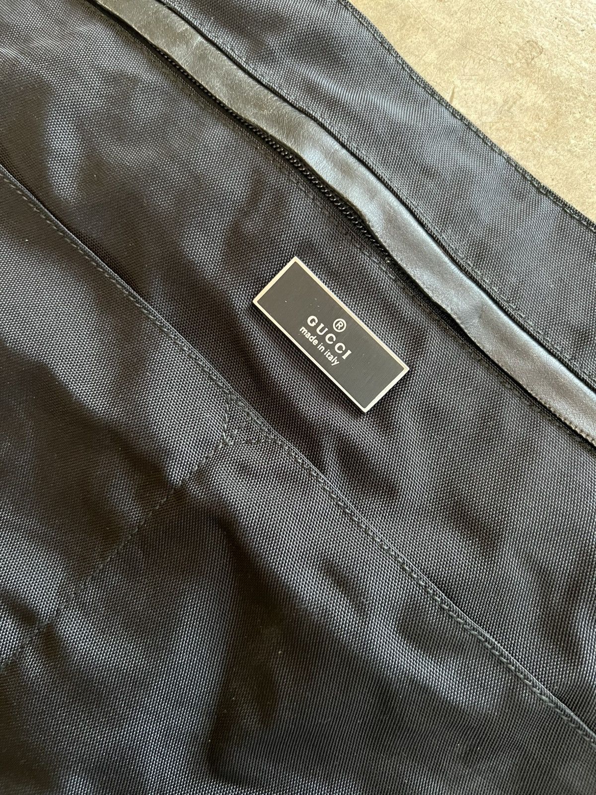 Gucci Gucci Vintage Canvas Leather Shoulder Bag Size ONE SIZE - 7 Thumbnail